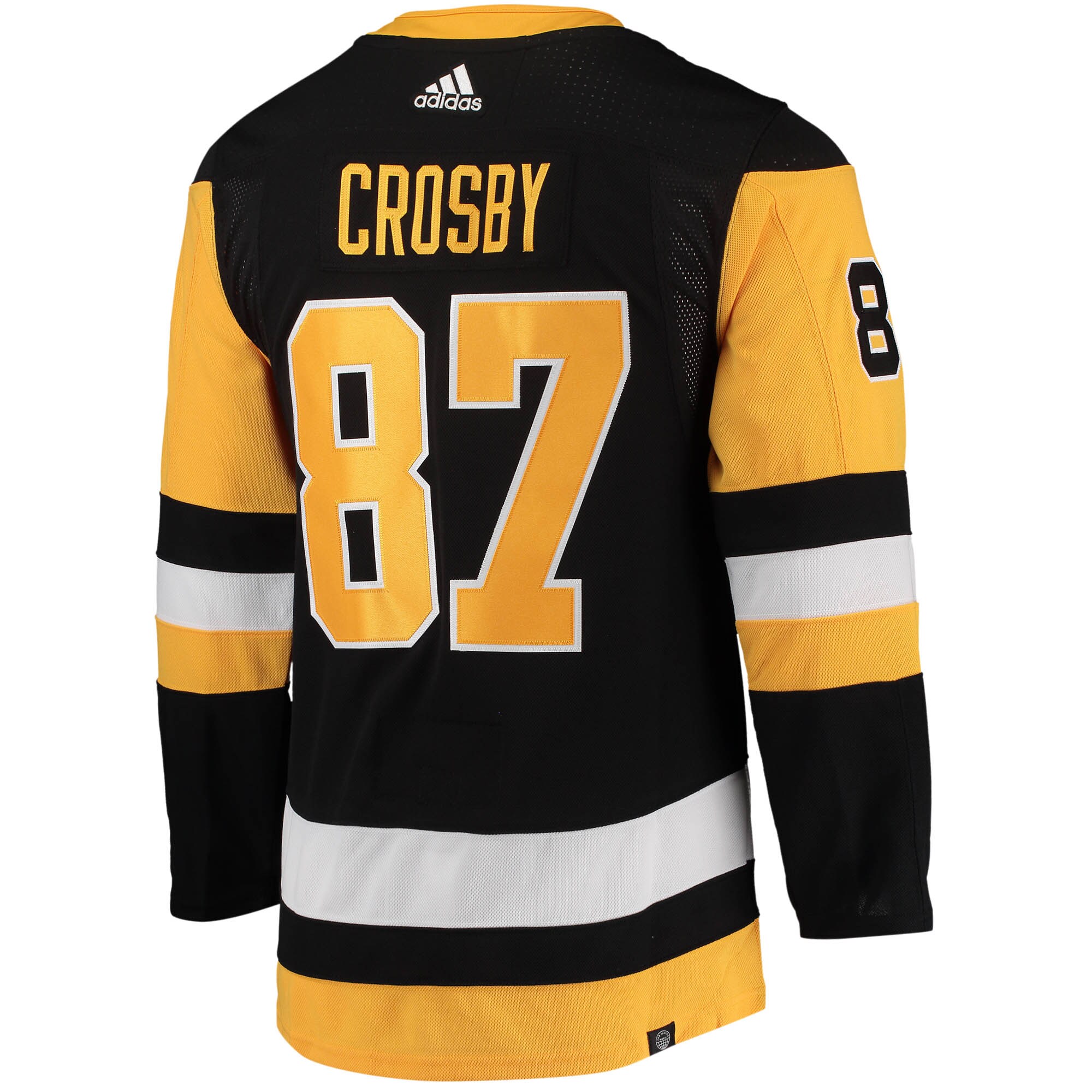 Sidney Crosby Pittsburgh Penguins adidas Home Primegreen Authentic Pro Player Jersey - Black - vstockx