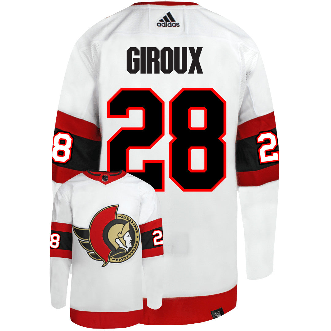 Claude Giroux Ottawa Senators Adidas Primegreen Authentic NHL Hockey Jersey - vstockx