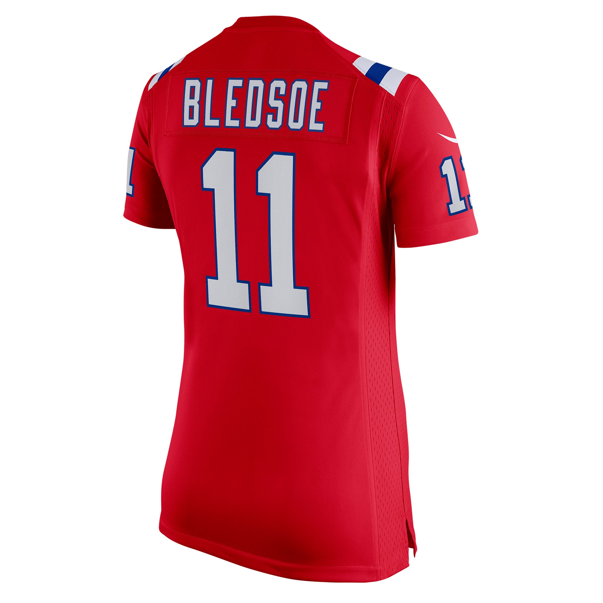 Drew Bledsoe New England Patriots Nike Women's Retired Game Jersey - Red - vstockx