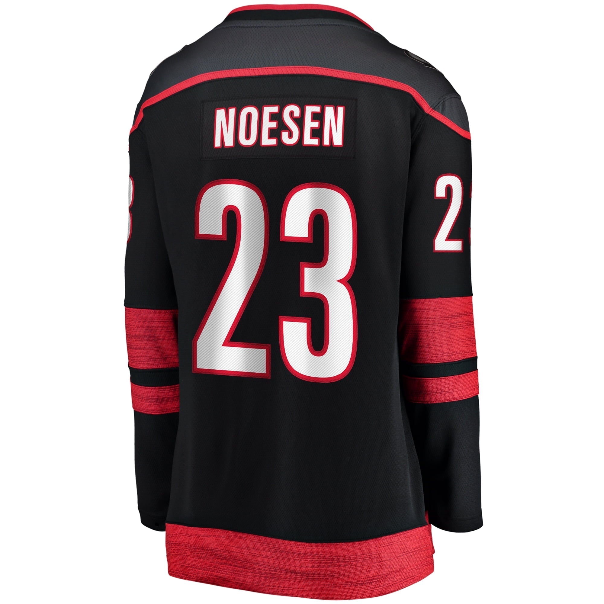 Women's Fanatics Branded Stefan Noesen Black Carolina Hurricanes Home Breakaway Player Jersey - vstockx