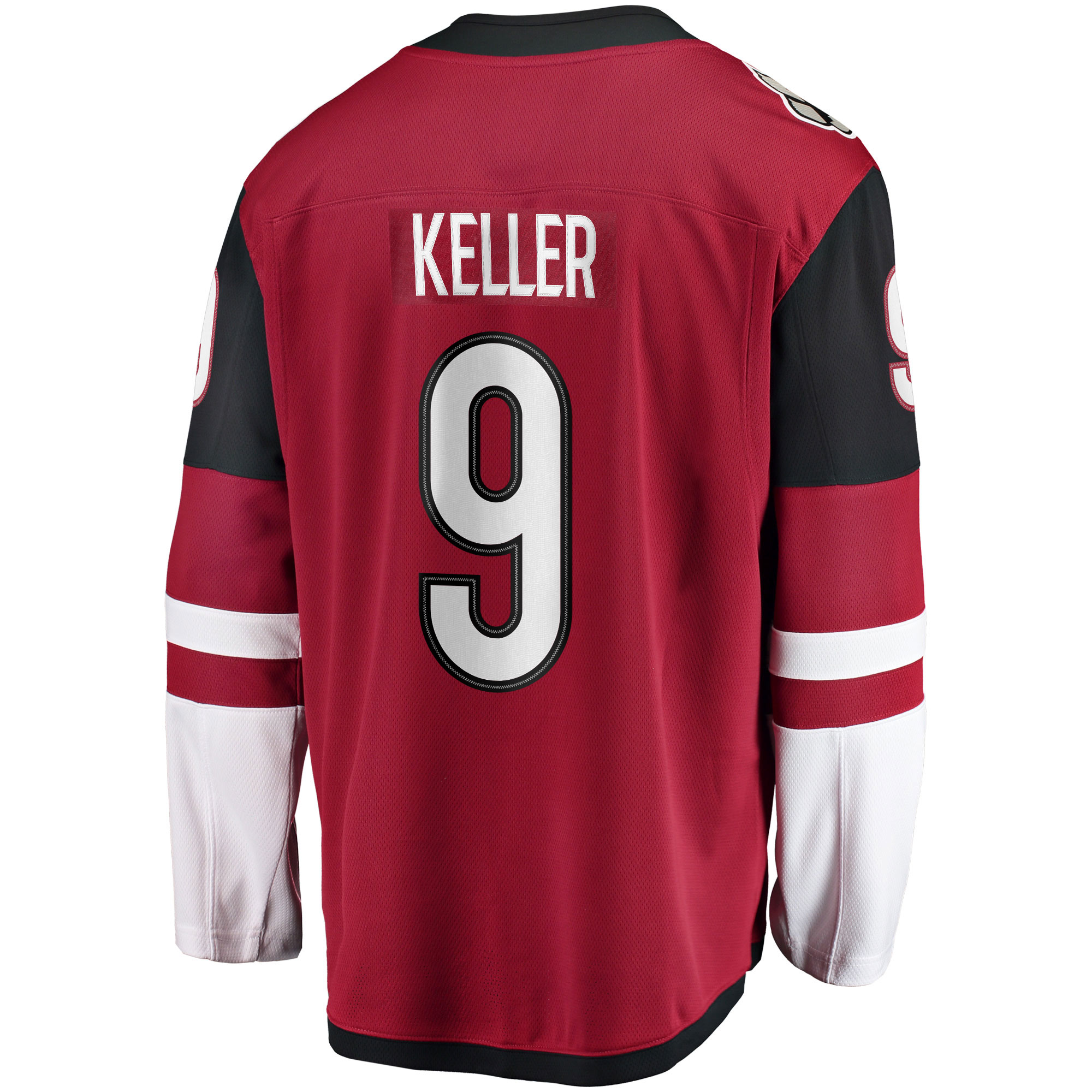 Clayton Keller Arizona Coyotes Fanatics Branded Home Premier Breakaway Player Jersey - Garnet - vstockx