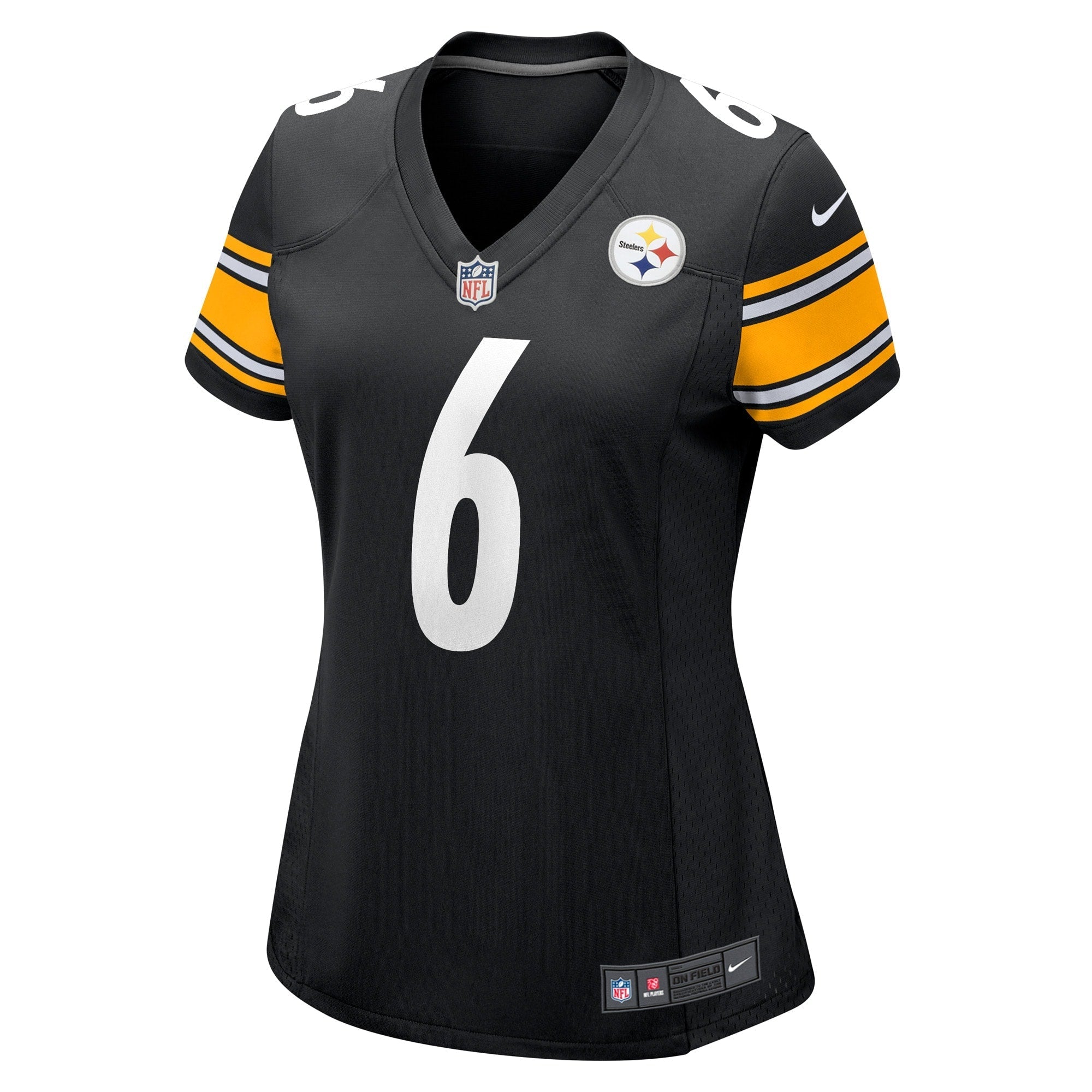 Women's Nike Jaquarii Roberson Black Pittsburgh Steelers Game Player Jersey - vstockx