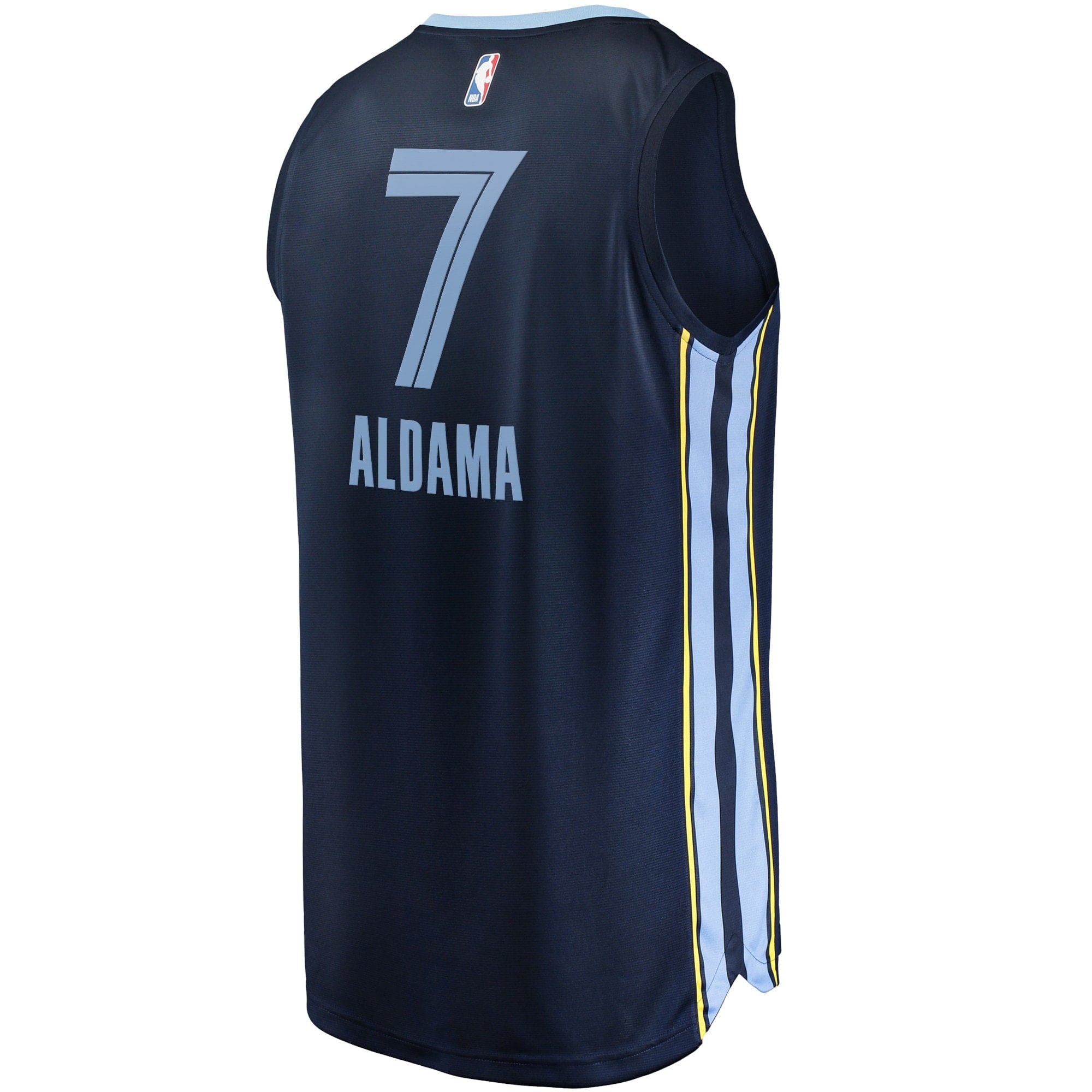 Men's Fanatics Branded Santi Aldama Navy Memphis Grizzlies 2021/22 Fast Break Replica Jersey - Icon Edition - vstockx