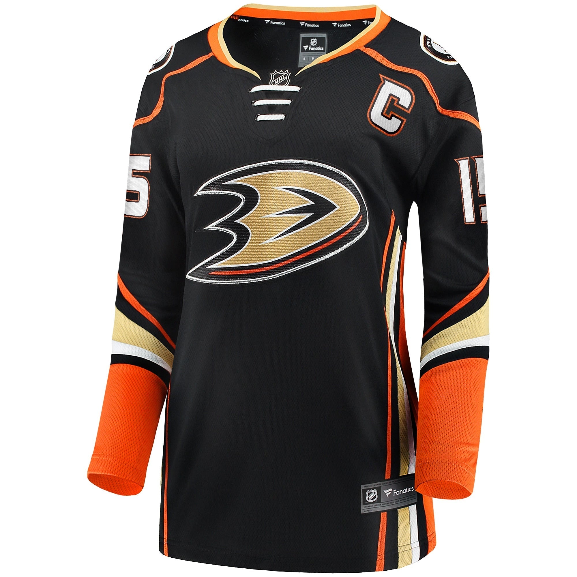 Women's Fanatics Branded Ryan Getzlaf Black Anaheim Ducks 2019/20 Breakaway Player Jersey - vstockx
