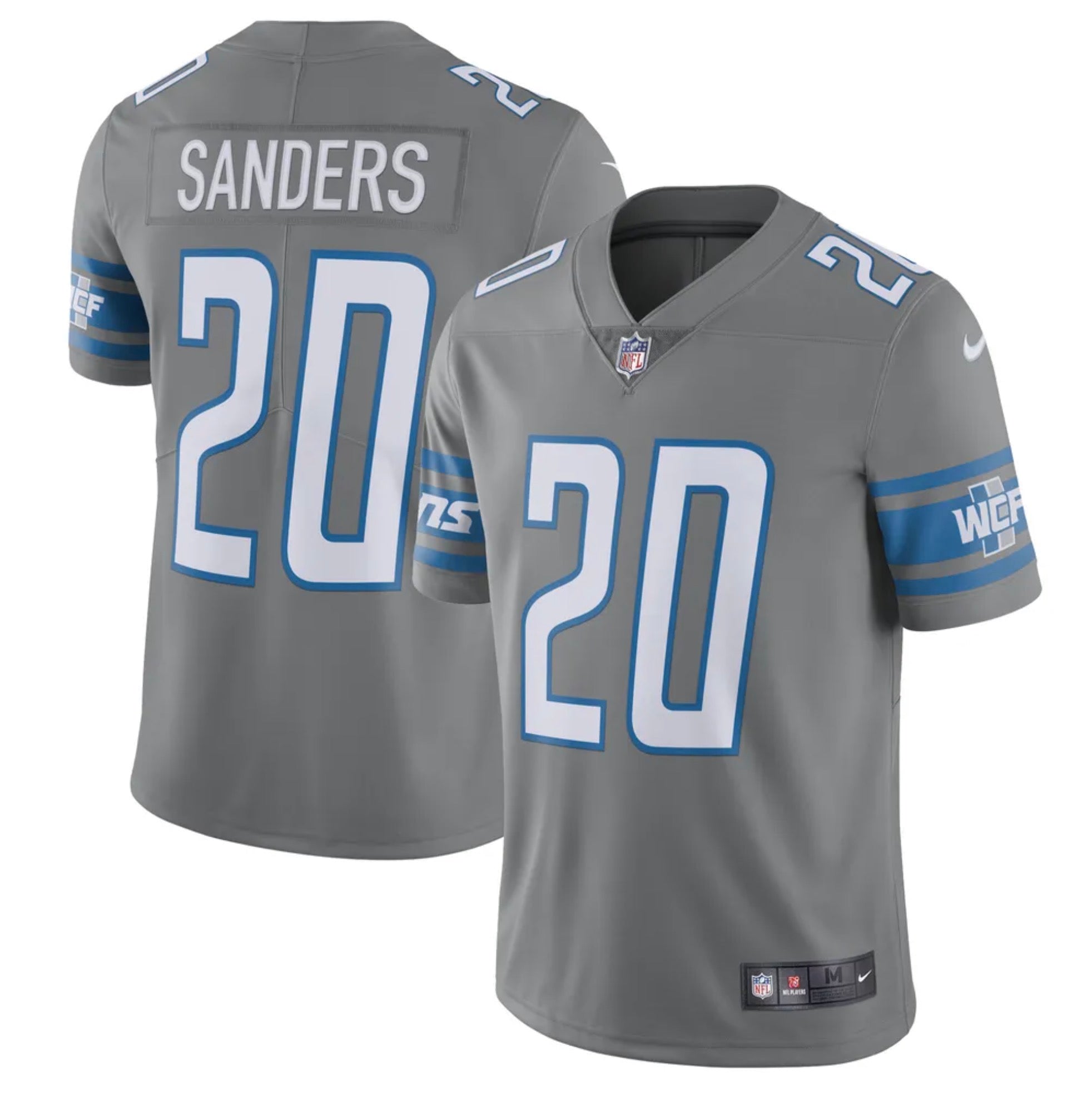 Men's Detroit Lions Barry Sanders Legend Jersey - Grey - vstockx