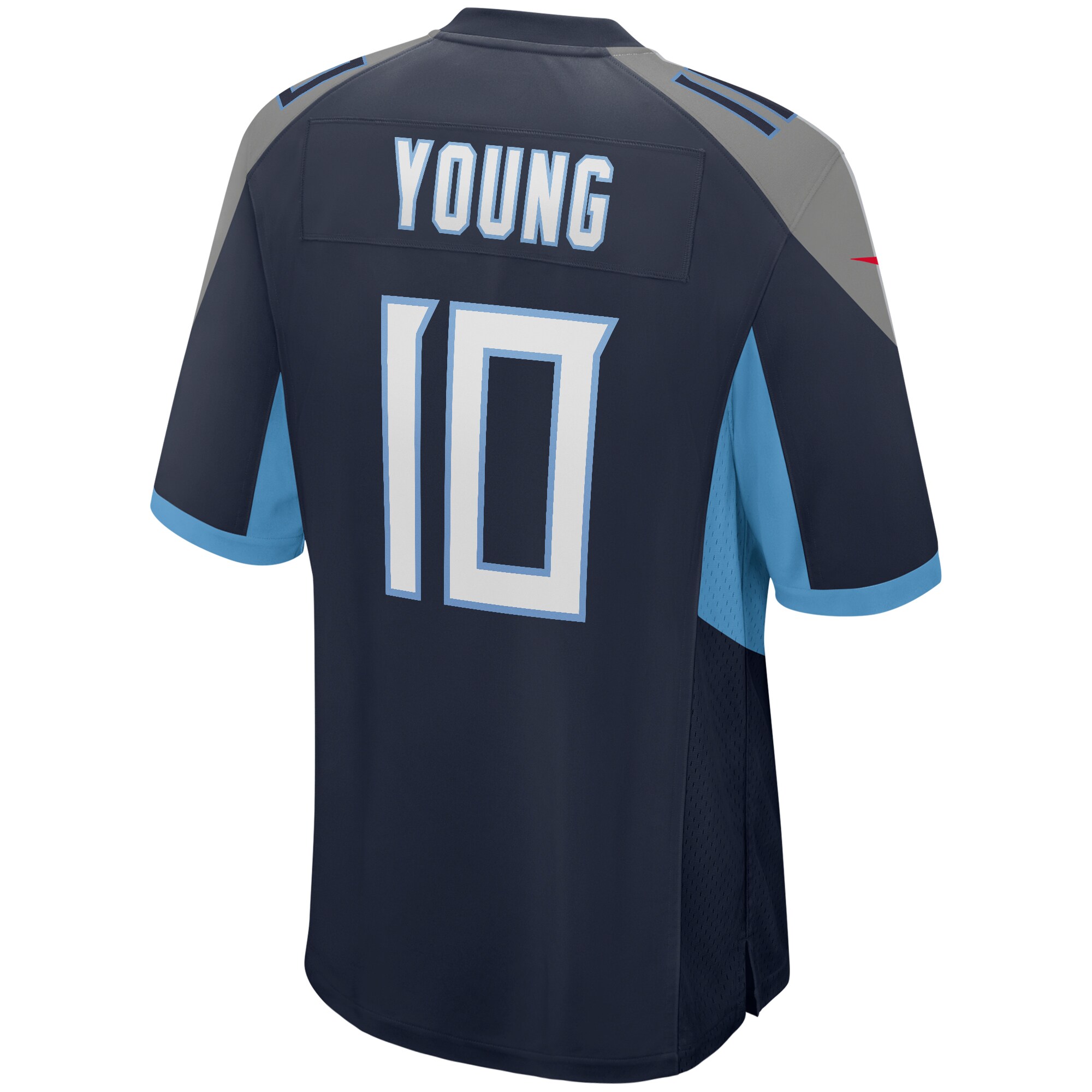 Vince Young Tennessee Titans Nike Game Retired Player Jersey - Navy - vstockx