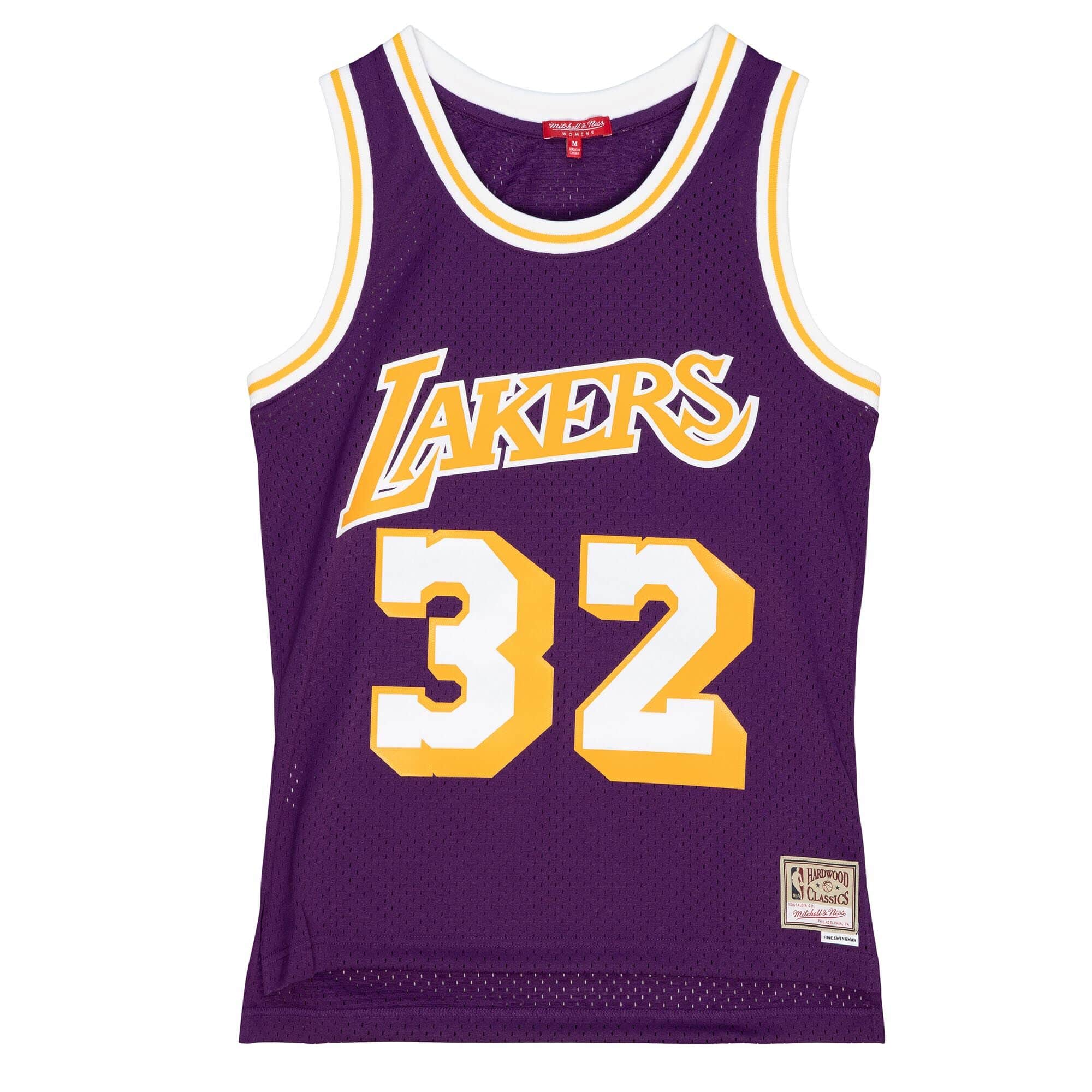 Women's Swingman Magic Johnson Los Angeles Lakers 1984 Jersey - vstockx