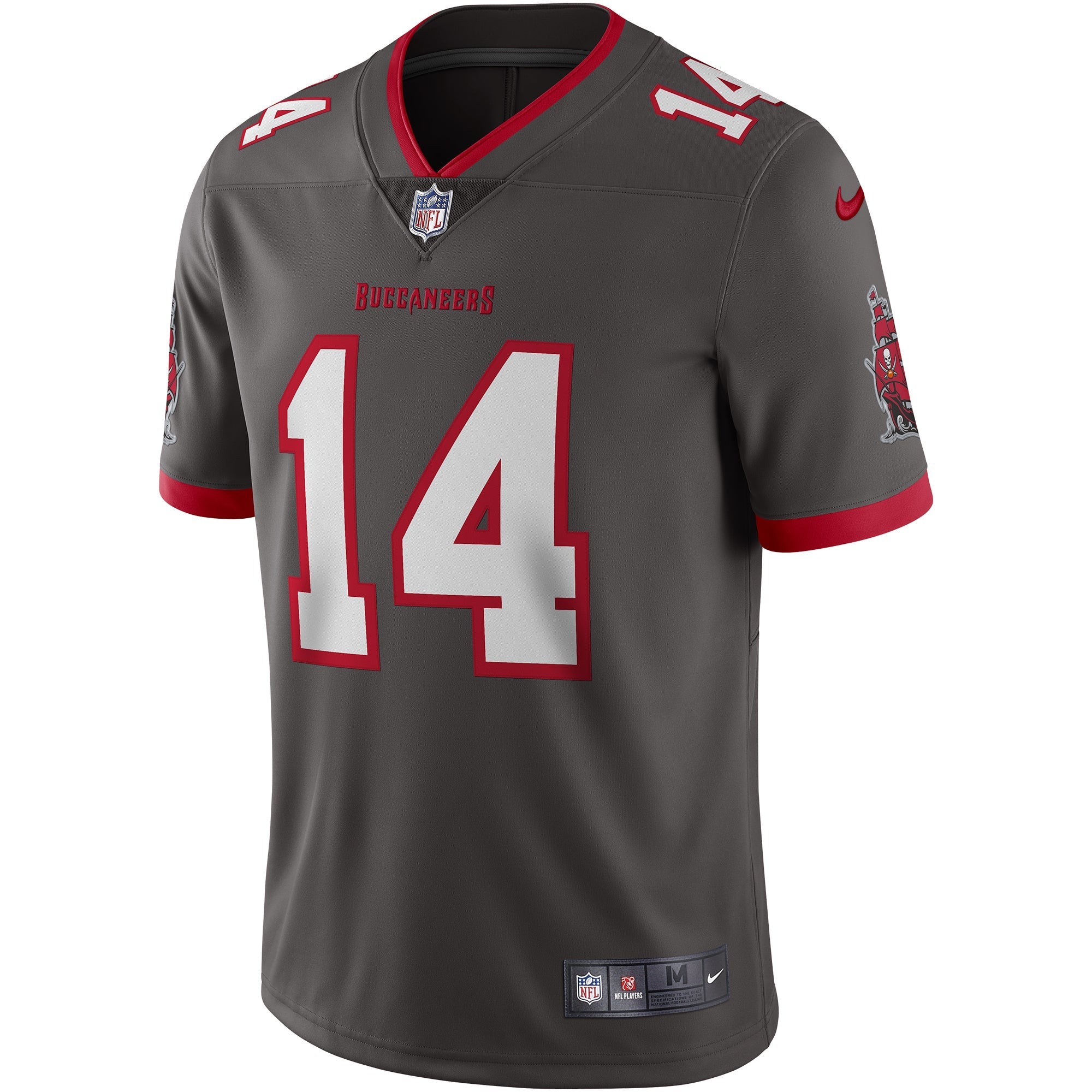 Men's Nike Chris Godwin Pewter Tampa Bay Buccaneers Alternate Vapor Limited Jersey - vstockx