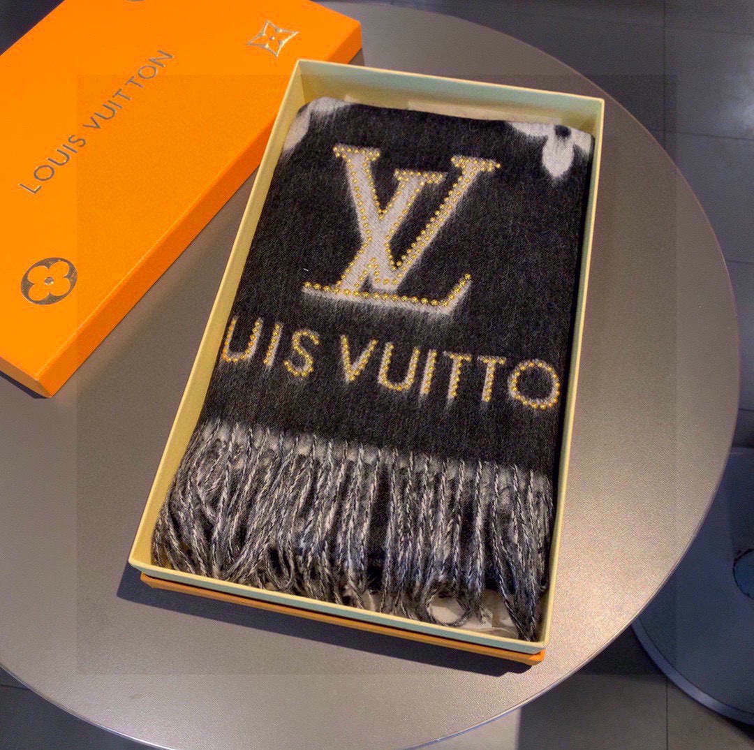 Streetwear Scarf LV 329010 SIZE:170×45cm - vstockx
