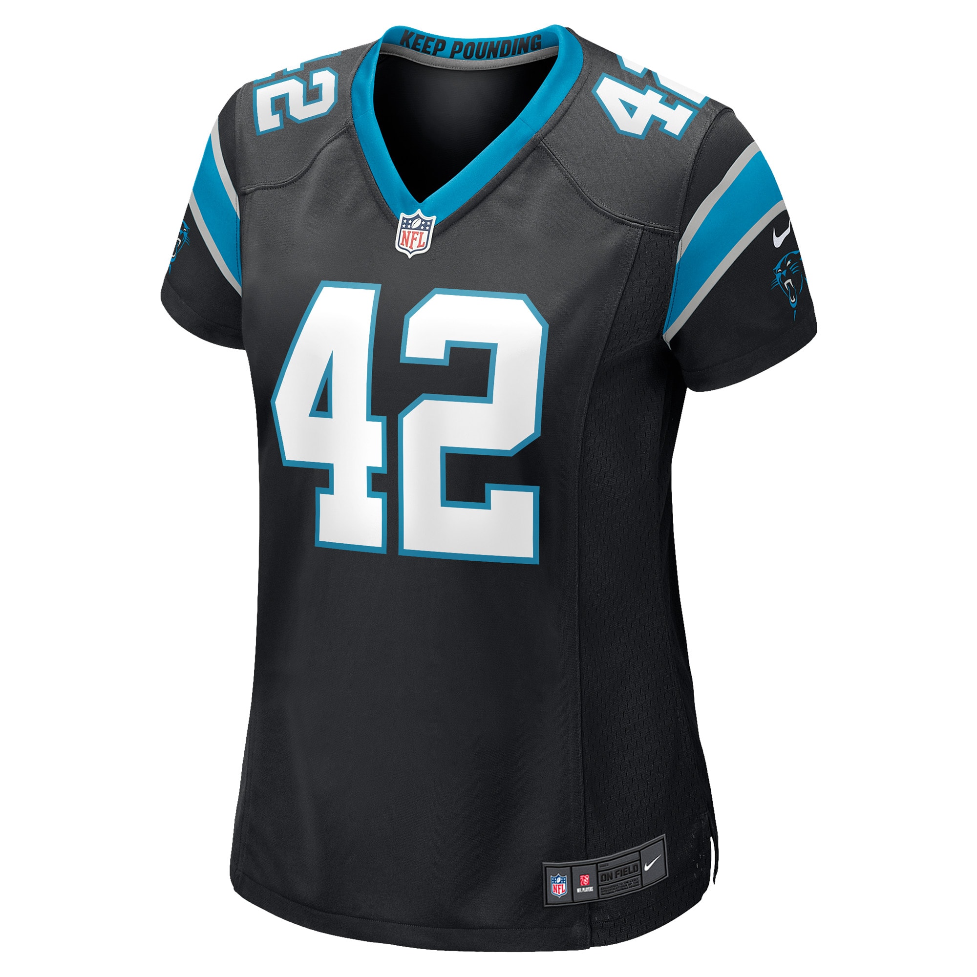 Sam Franklin Jr. Carolina Panthers Nike Women's Game Player Jersey - Black - vstockx