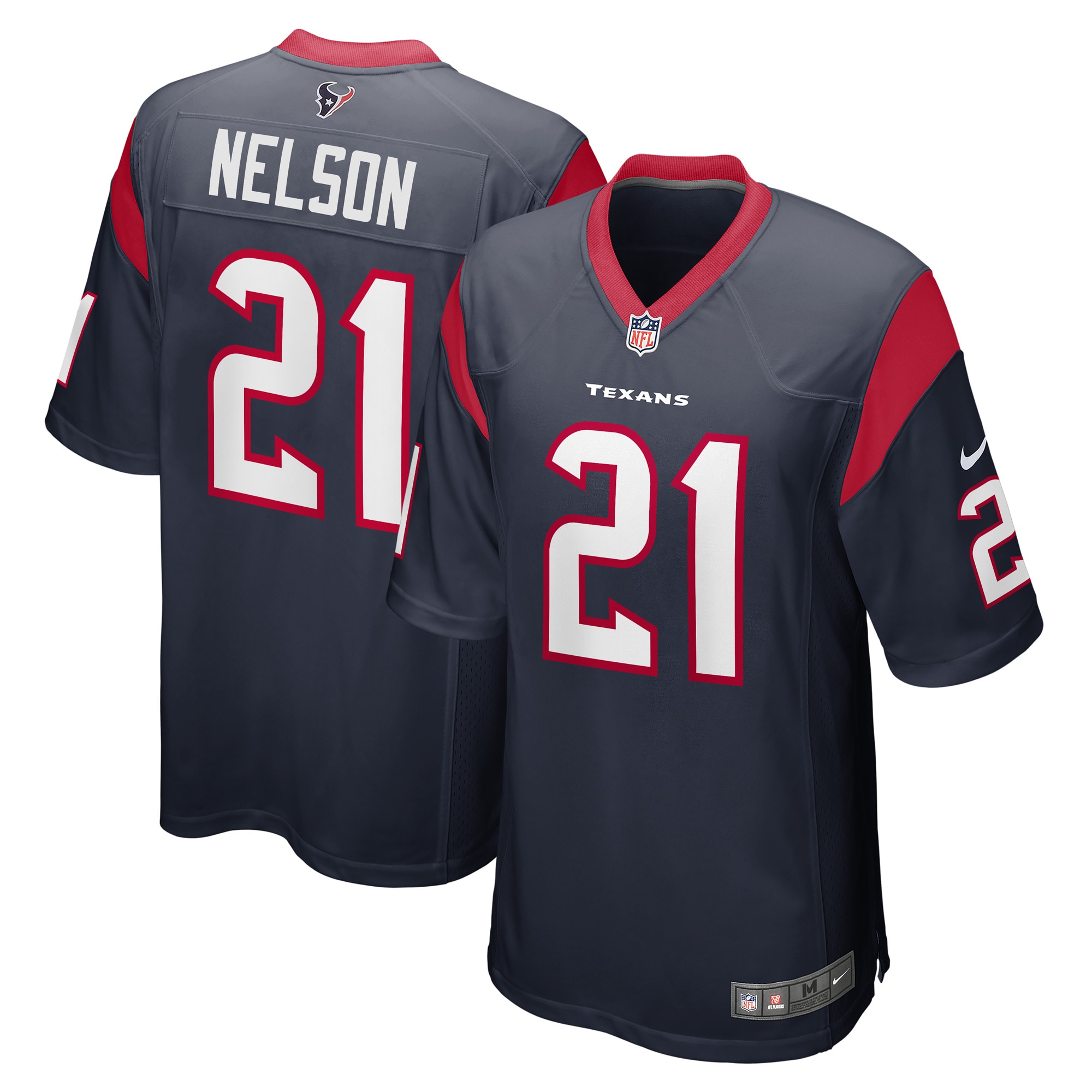 Steven Nelson Houston Texans Nike Game Player Jersey - Navy - vstockx
