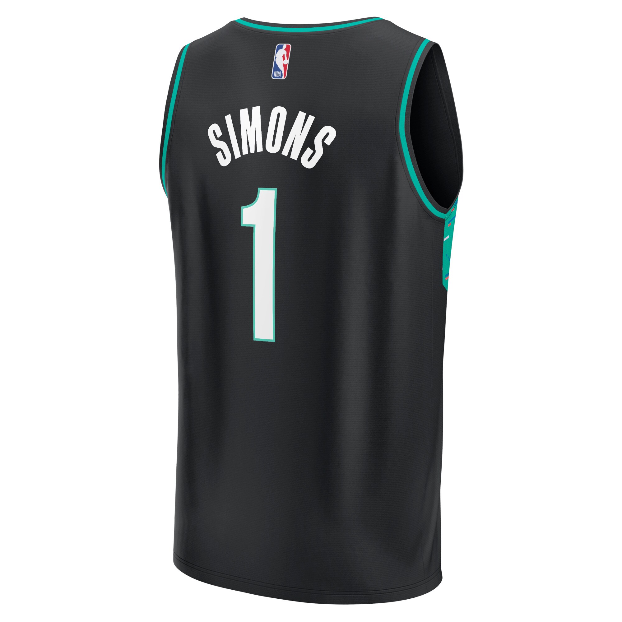 Anfernee Simons Portland Trail Blazers Fanatics Branded 2022/23 Fastbreak Jersey - City Edition - Black - vstockx