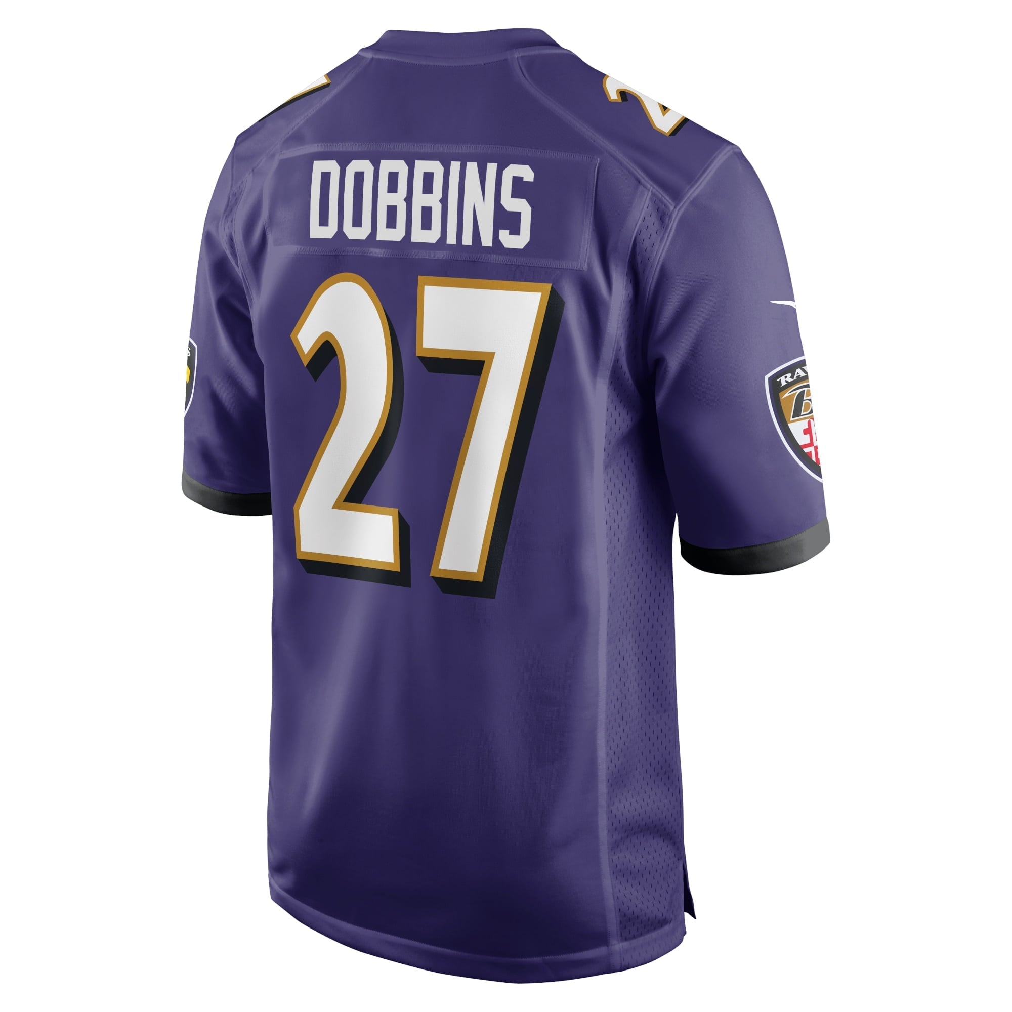 Men's Nike J.K. Dobbins Purple Baltimore Ravens Game Team Jersey - vstockx