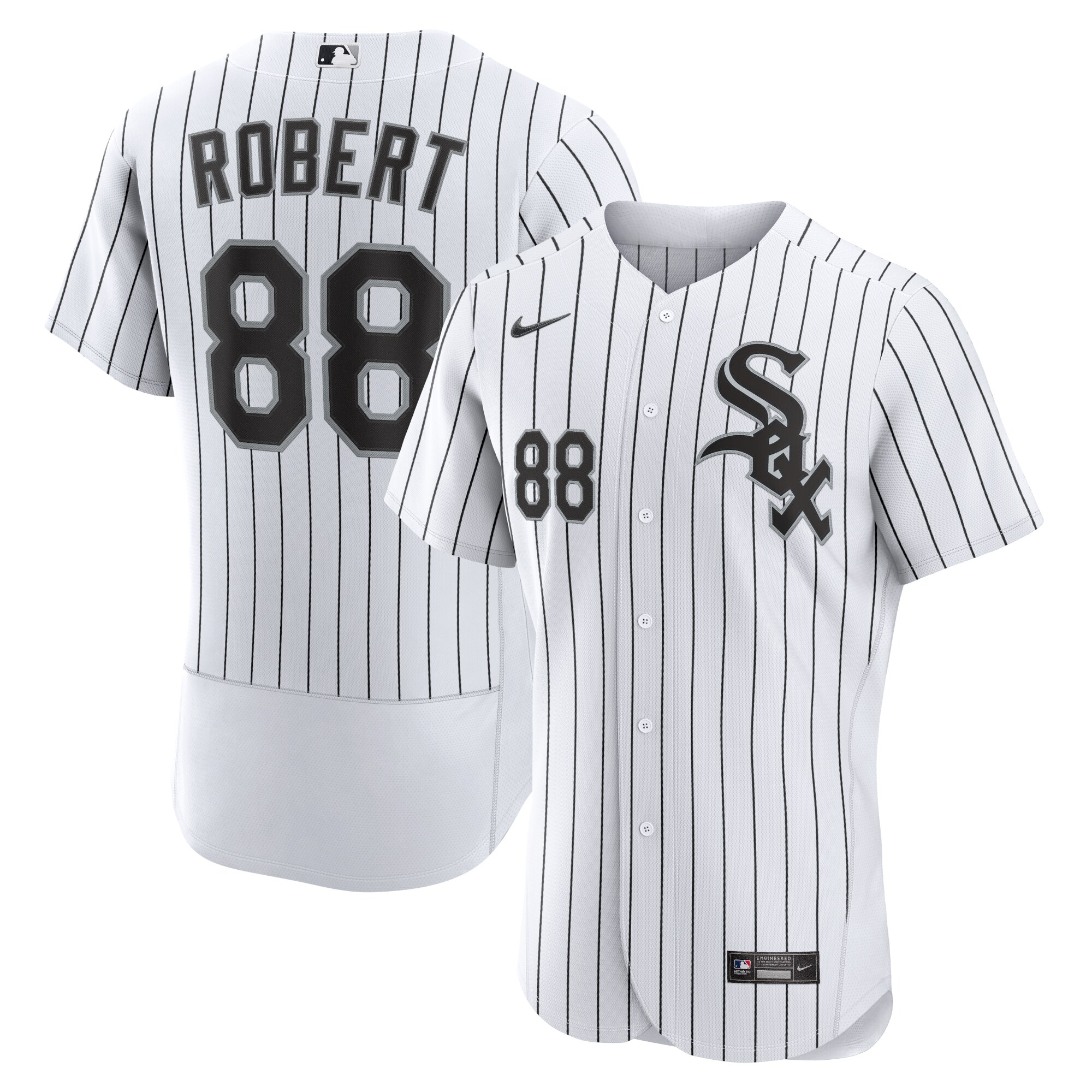 Luis Robert Chicago White Sox Nike Home Authentic Player Jersey - White/Black - vstockx