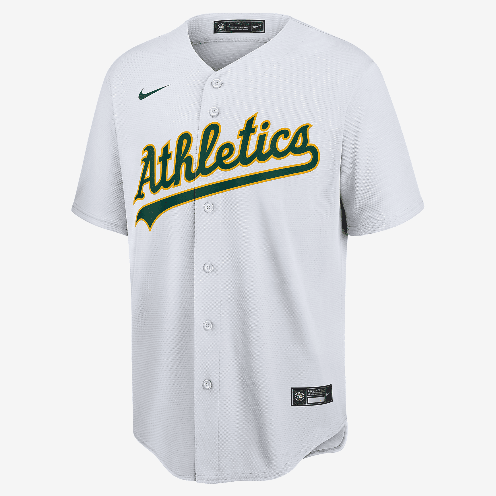 MLB Oakland Athletics Men's Replica Baseball Jersey - White - vstockx