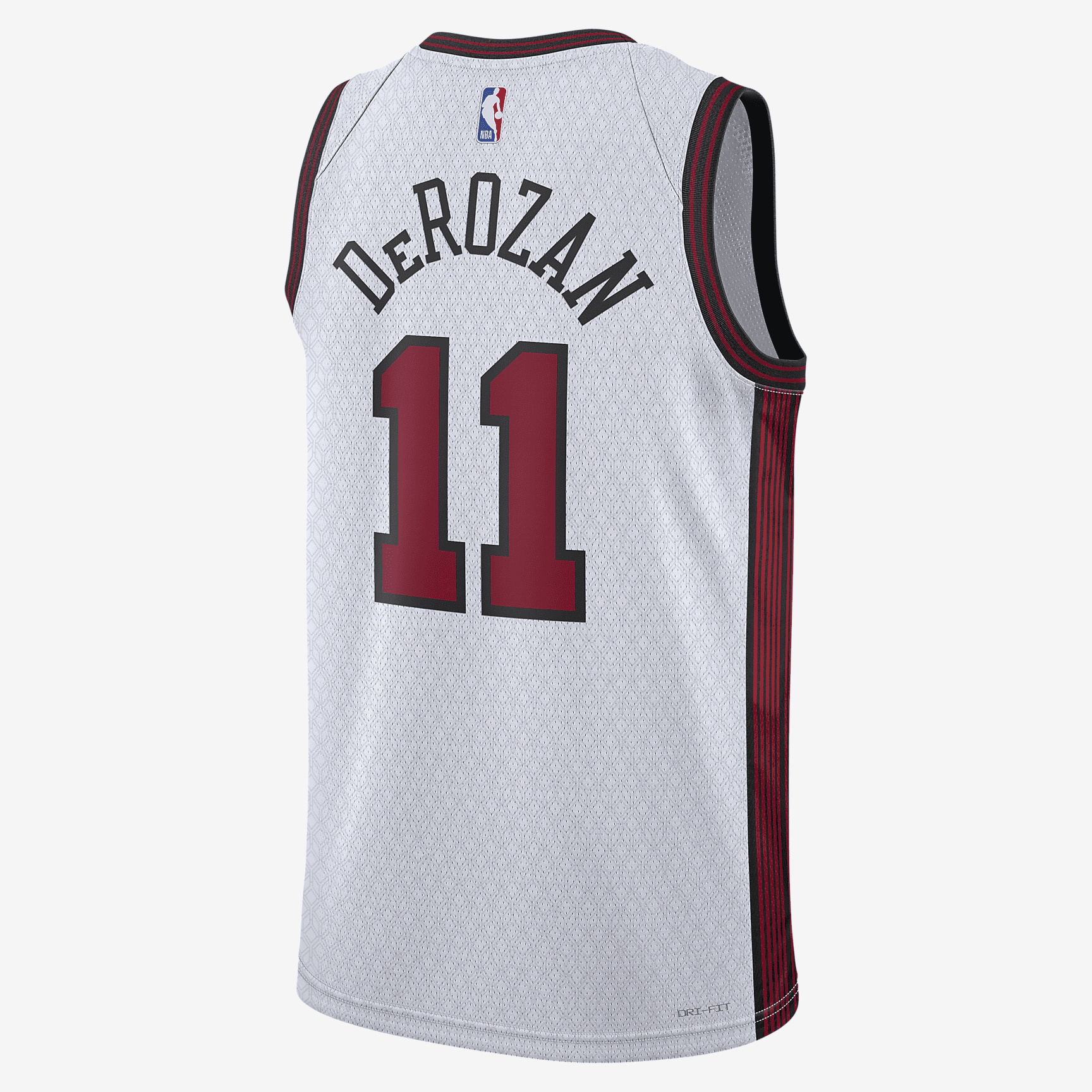 Demar Derozan Chicago Bulls City Edition Nike Dri-FIT NBA Swingman Jersey - White - vstockx