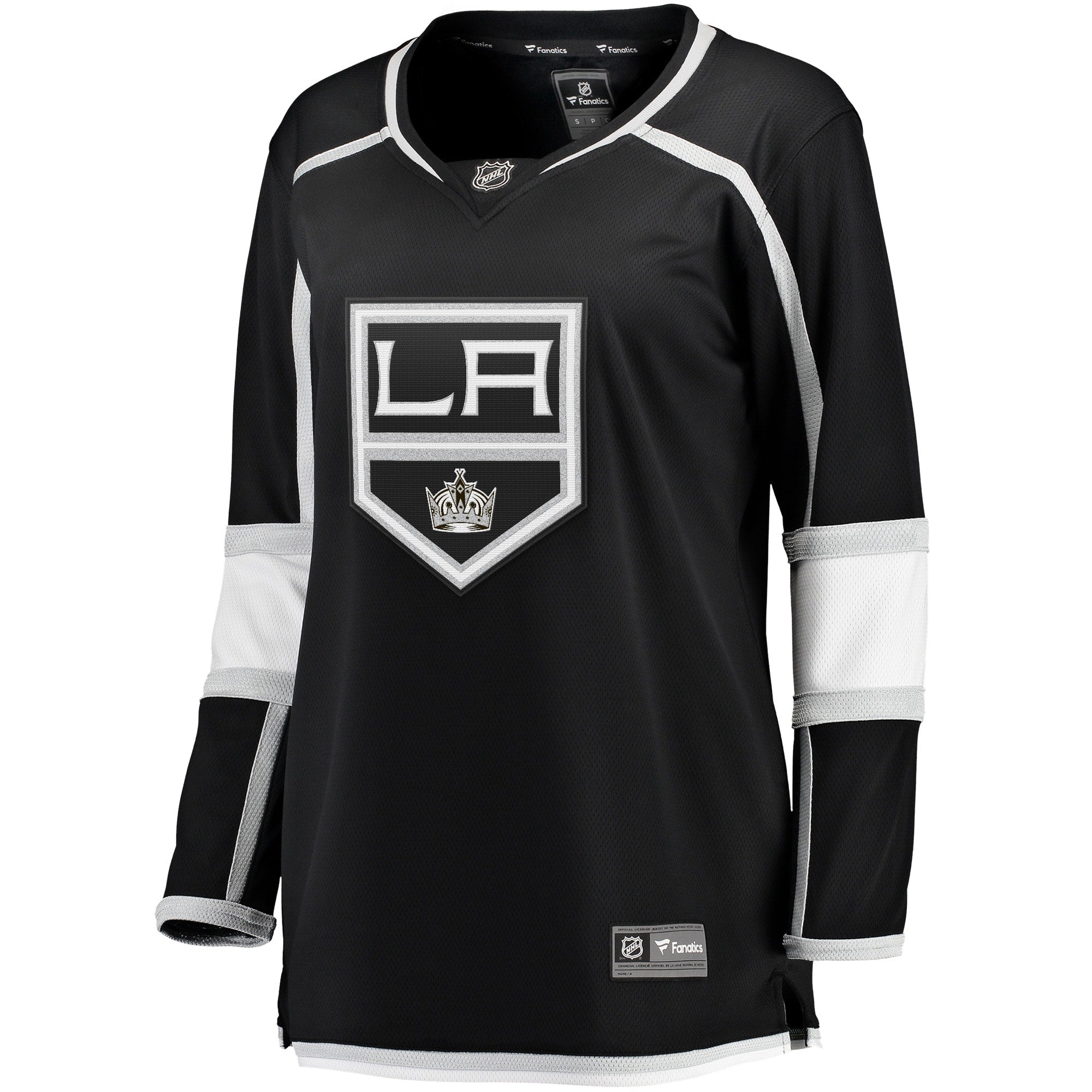 Women's Fanatics Branded Black Los Angeles Kings 2020/21 Home Breakaway Jersey - vstockx