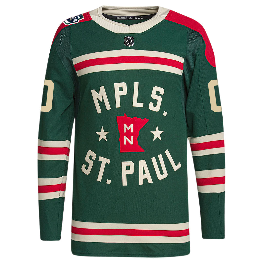 Minnesota Wild Adidas 2022 Winter Classic Authentic NHL Hockey Jersey - vstockx