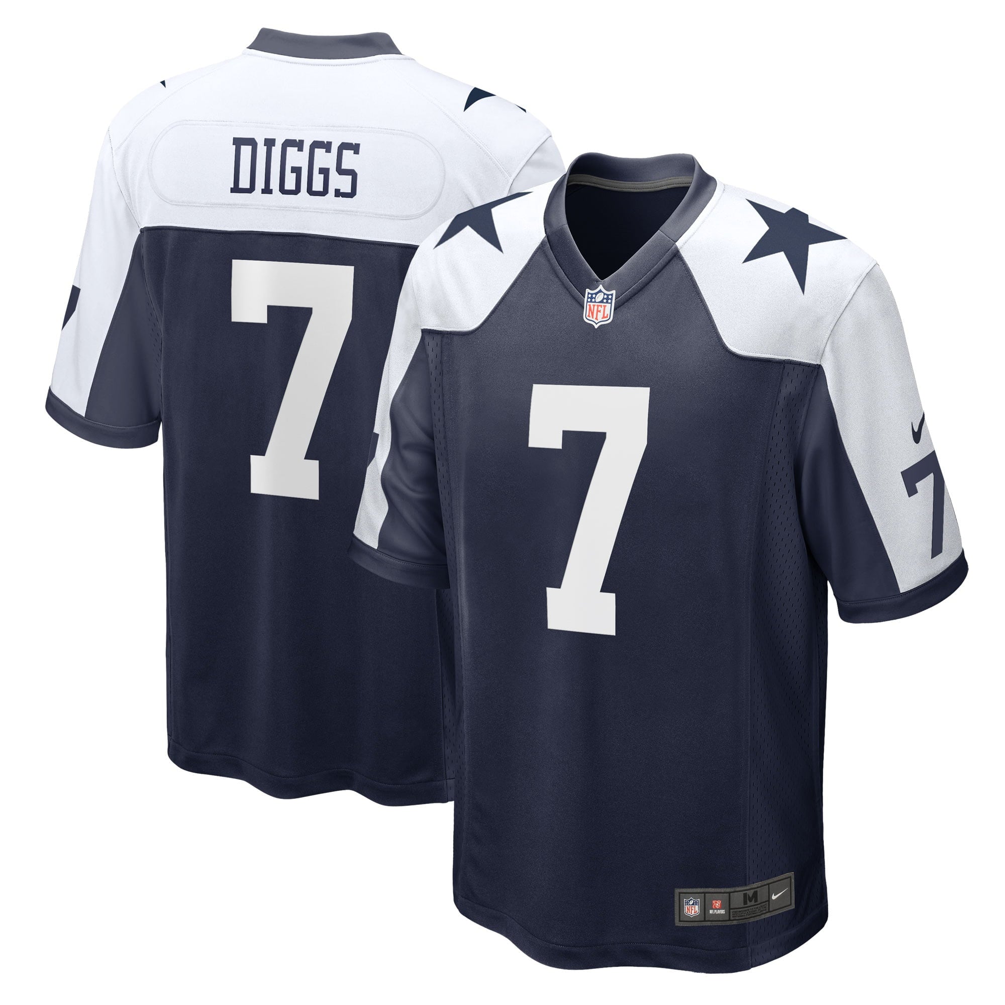 Men's Nike Trevon Diggs Navy Dallas Cowboys Alternate Game Jersey - vstockx