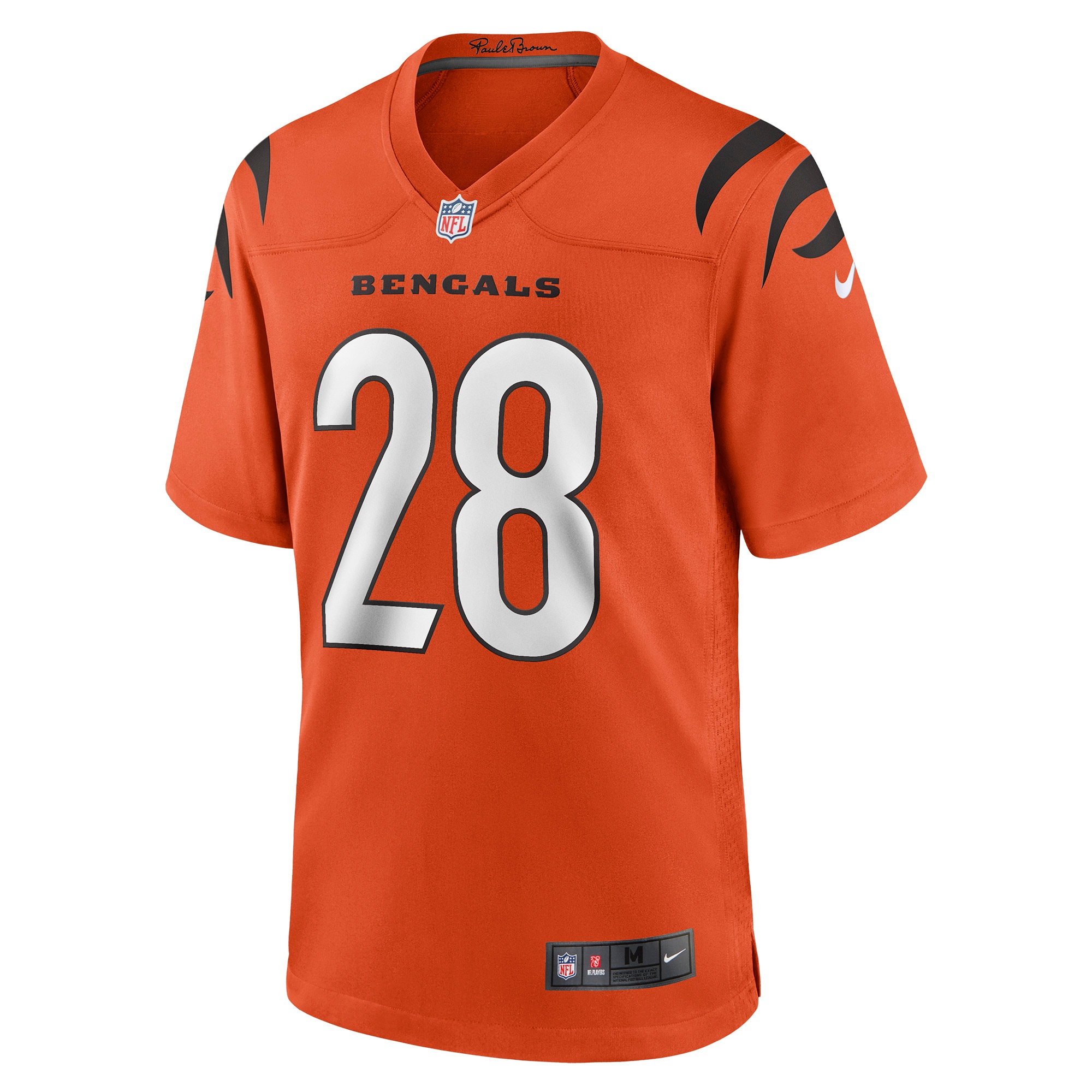 Joe Mixon Cincinnati Bengals Nike Game Jersey - Orange - vstockx