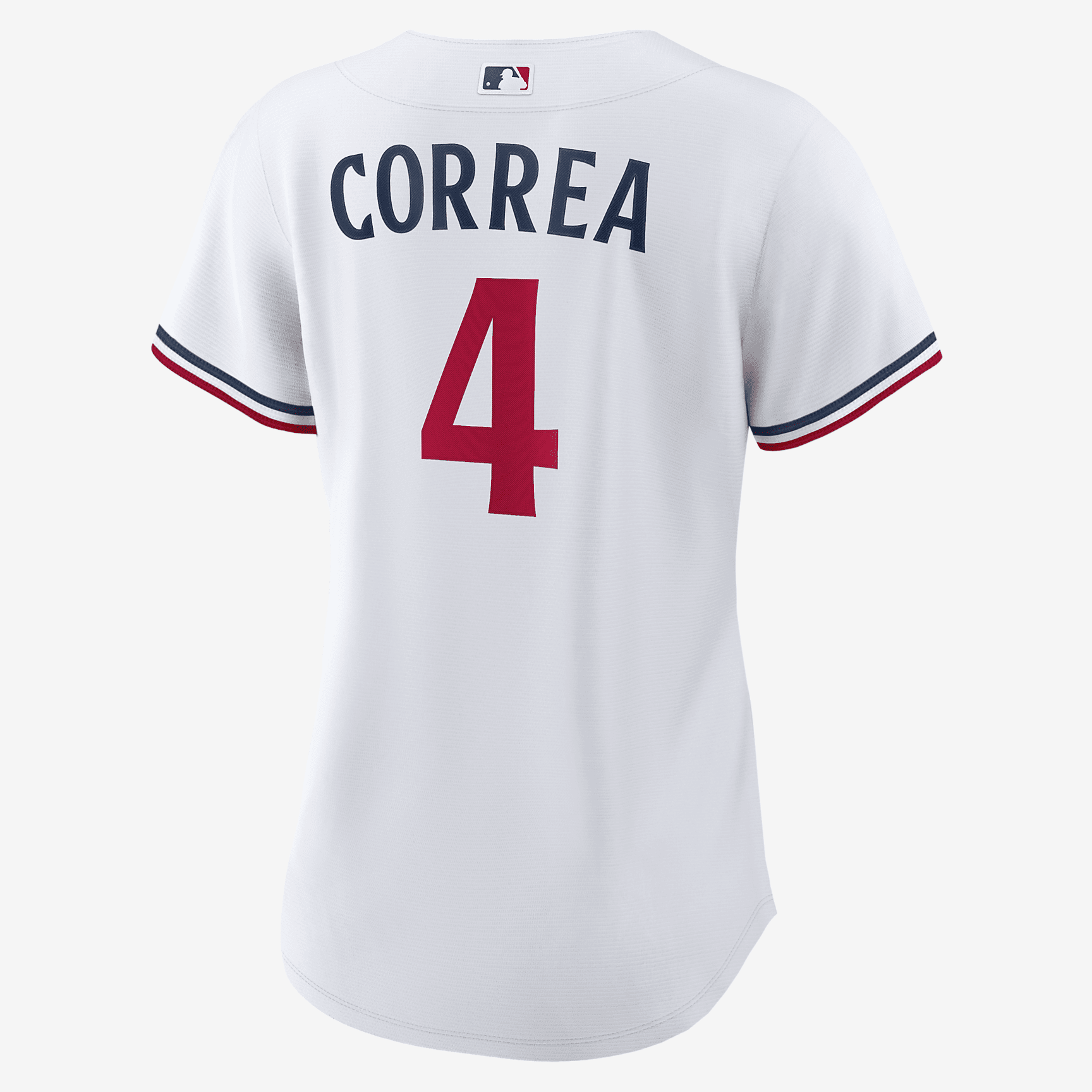 MLB Minnesota Twins (Carlos Correa) Women's Replica Baseball Jersey - White - vstockx