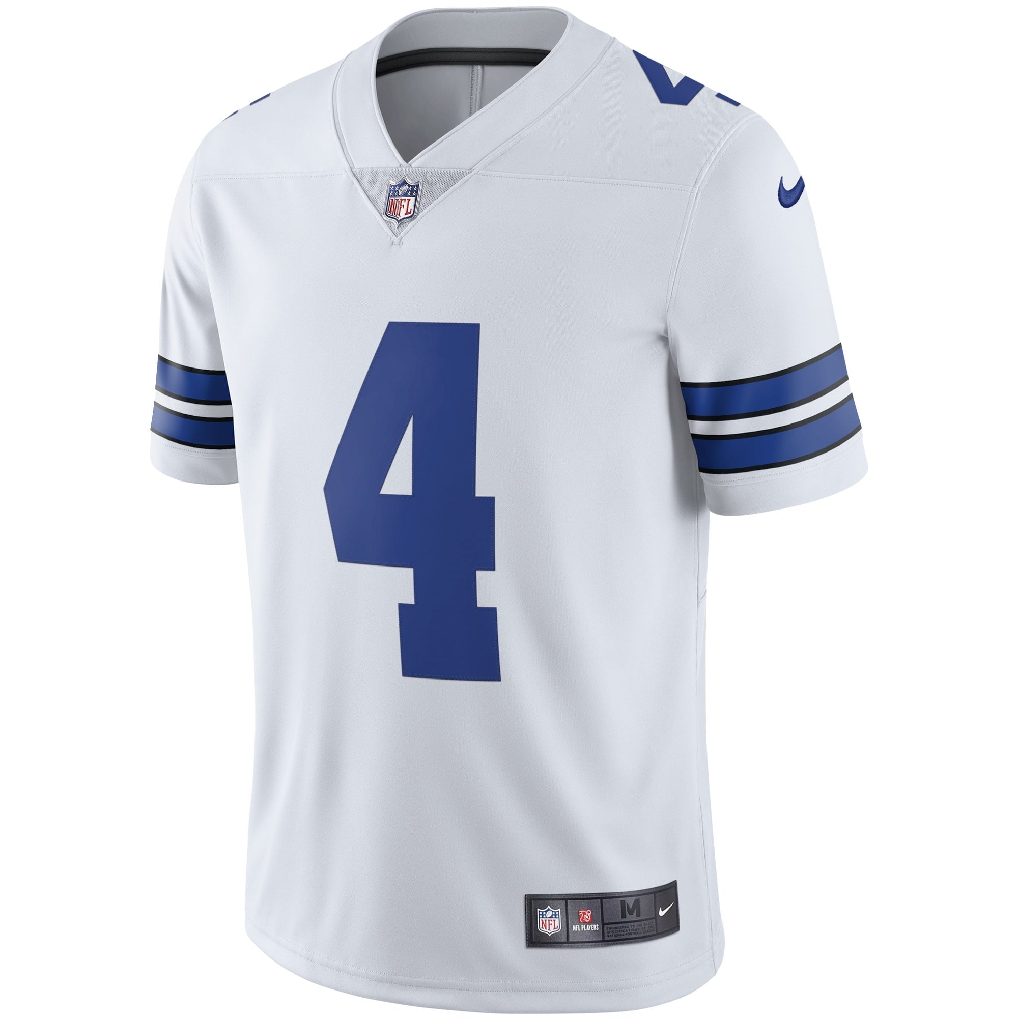 Men's Nike Dak Prescott White Dallas Cowboys Vapor Limited Player Jersey - vstockx