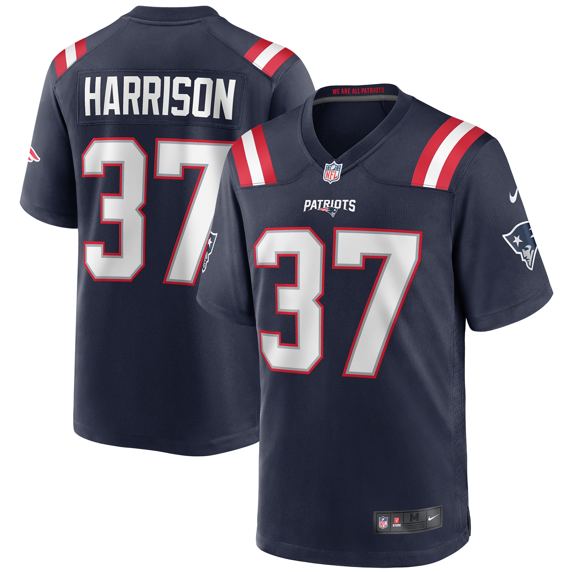 Rodney Harrison New England Patriots Nike Game Retired Player Jersey - Navy - vstockx