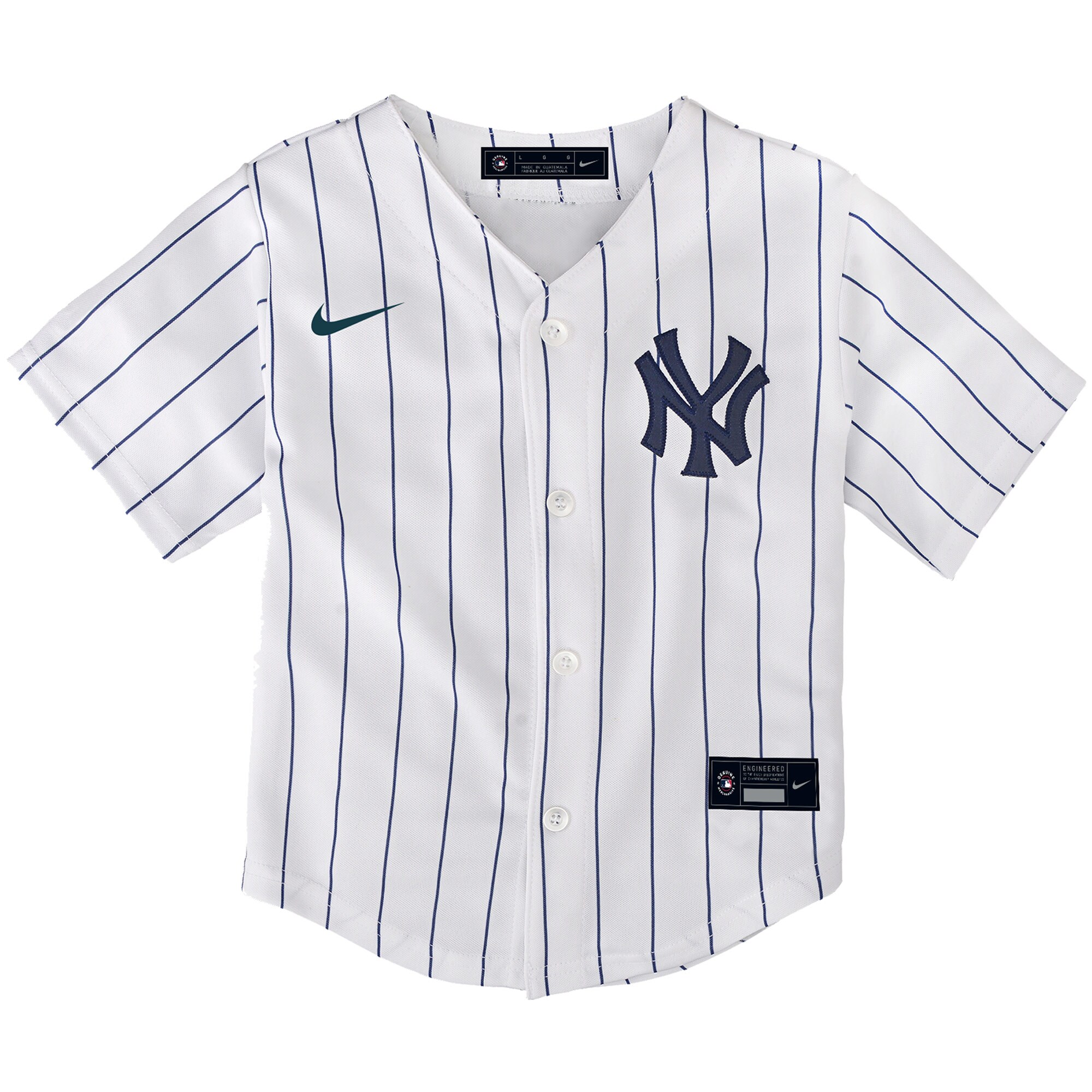 New York Yankees Nike Toddler Replica Team Jersey - White - vstockx