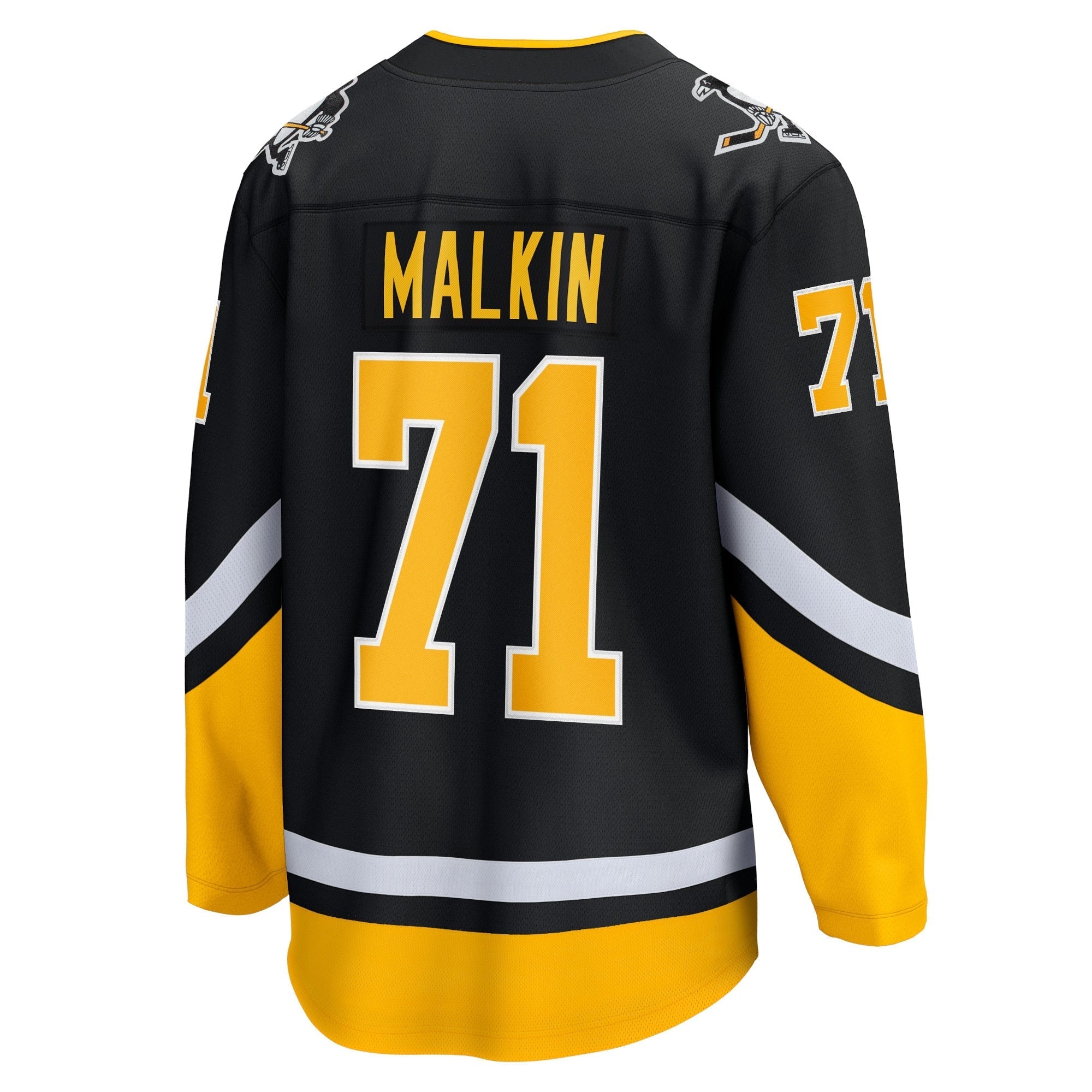Men's Fanatics Branded Evgeni Malkin Black Pittsburgh Penguins 2021/22 Alternate Premier Breakaway Player Jersey - vstockx