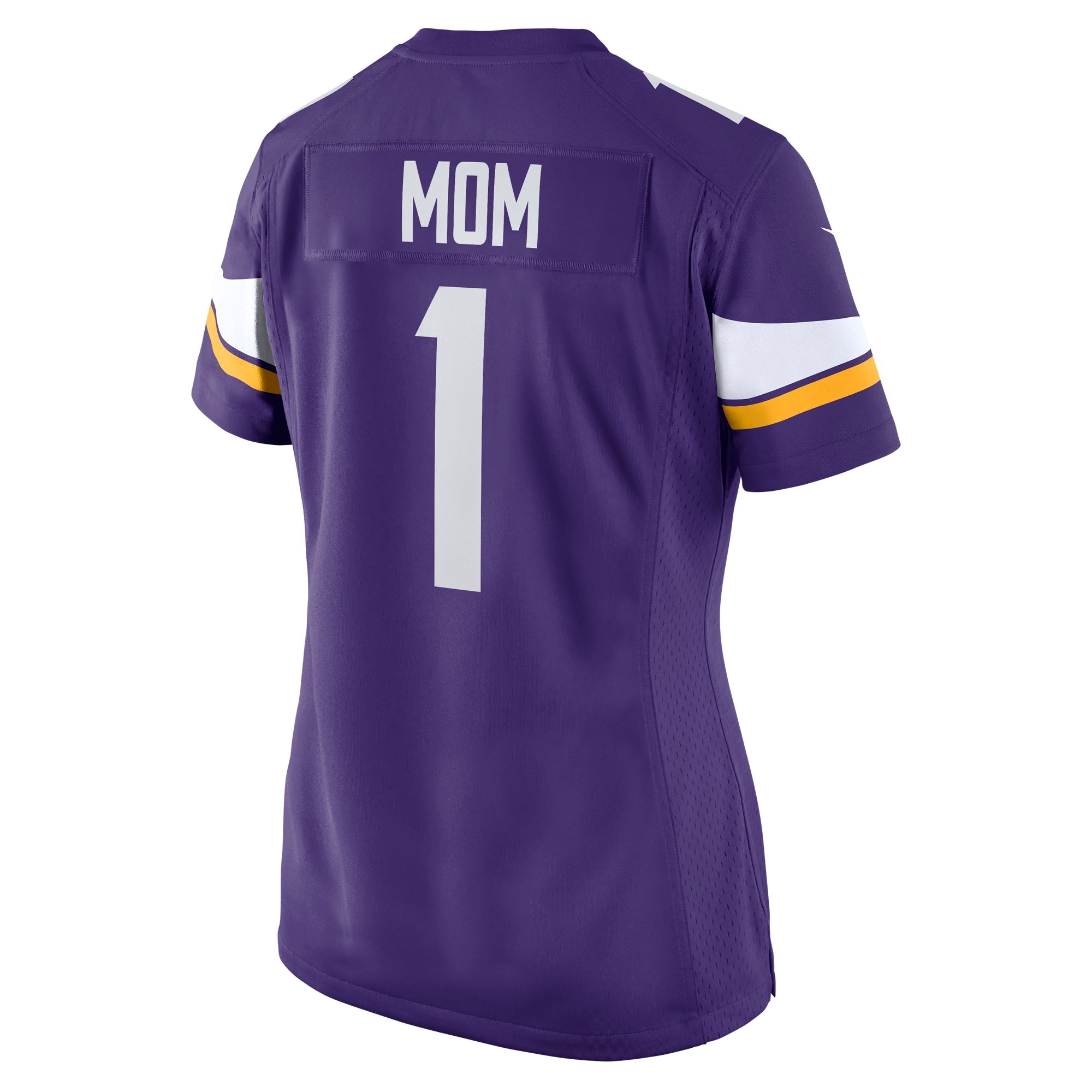 Number 1 Mom Minnesota Vikings Nike Women's Game Jersey - Purple - vstockx