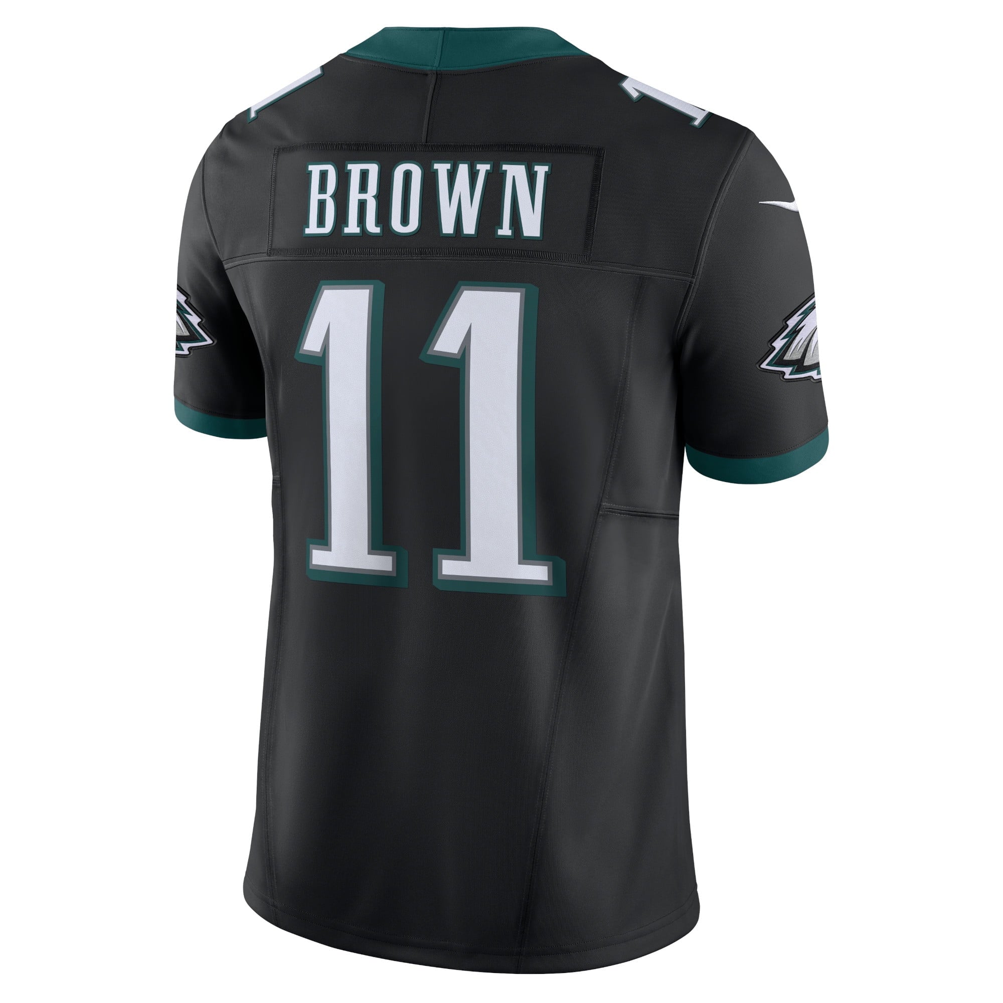 Men's Nike A.J. Brown Black Philadelphia Eagles Vapor F.U.S.E. Limited Jersey - vstockx