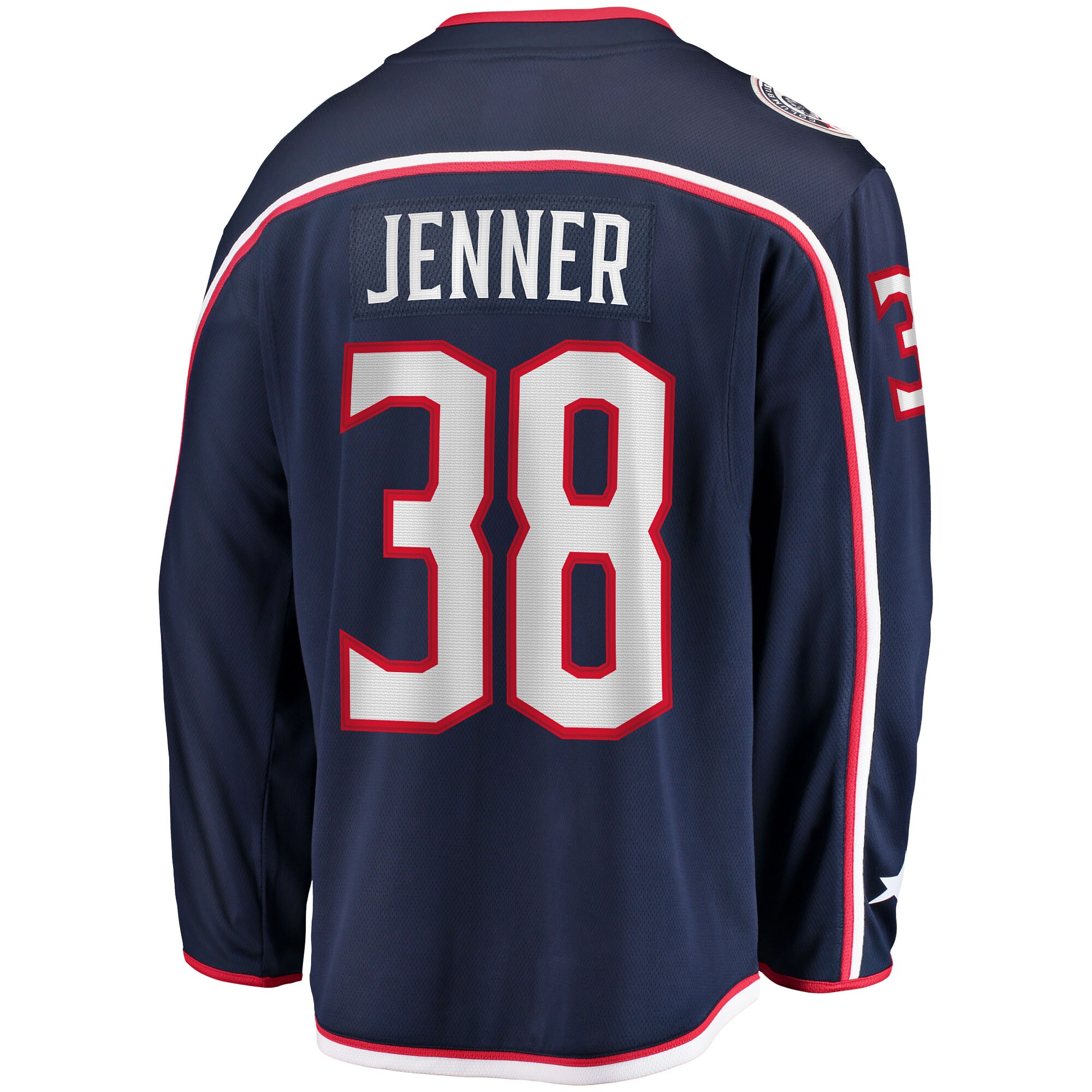 Boone Jenner Columbus Blue Jackets Home Breakaway Player Jersey - Navy - vstockx