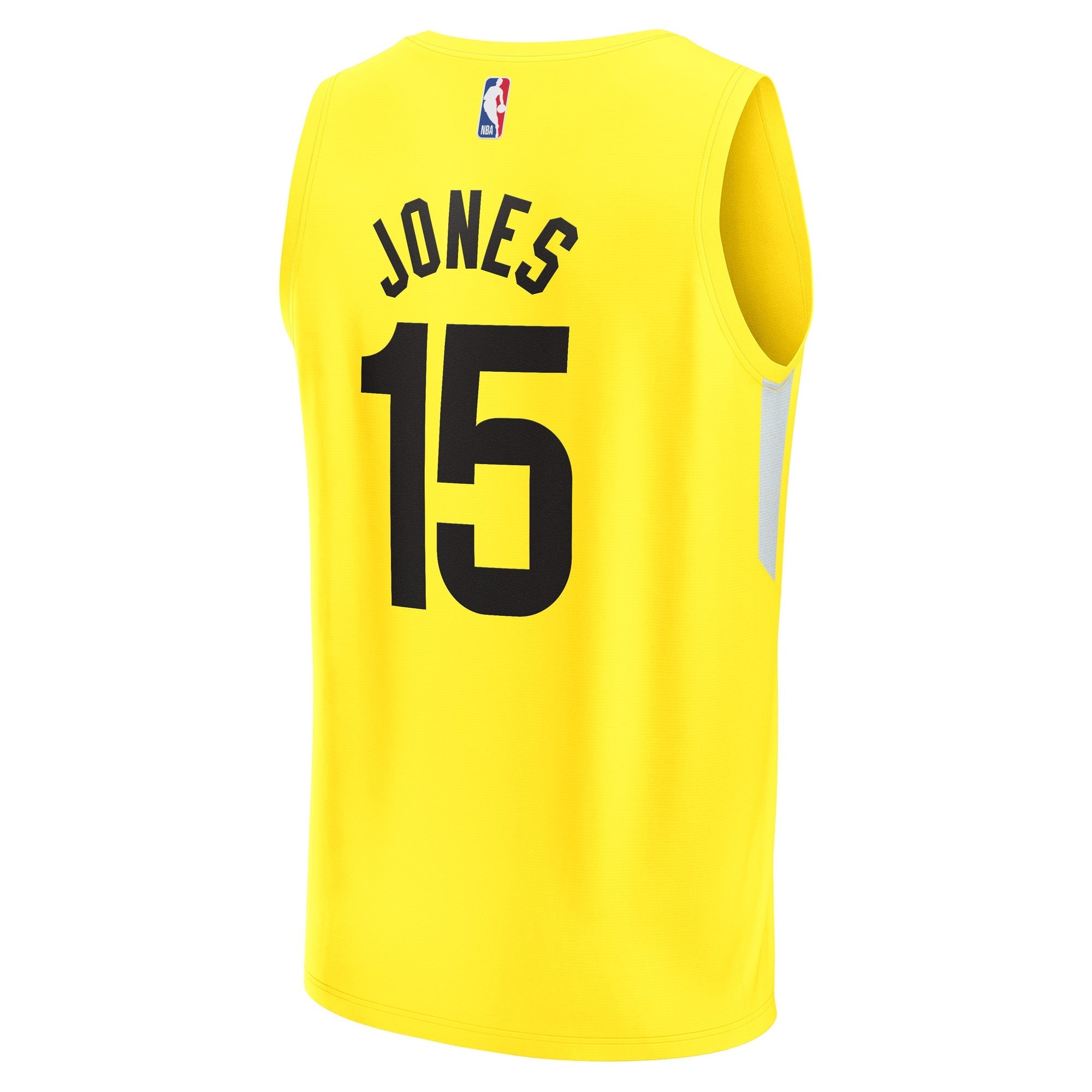 Men's Fanatics Branded Damian Jones Yellow Utah Jazz Fast Break Player Jersey - Icon Edition - vstockx