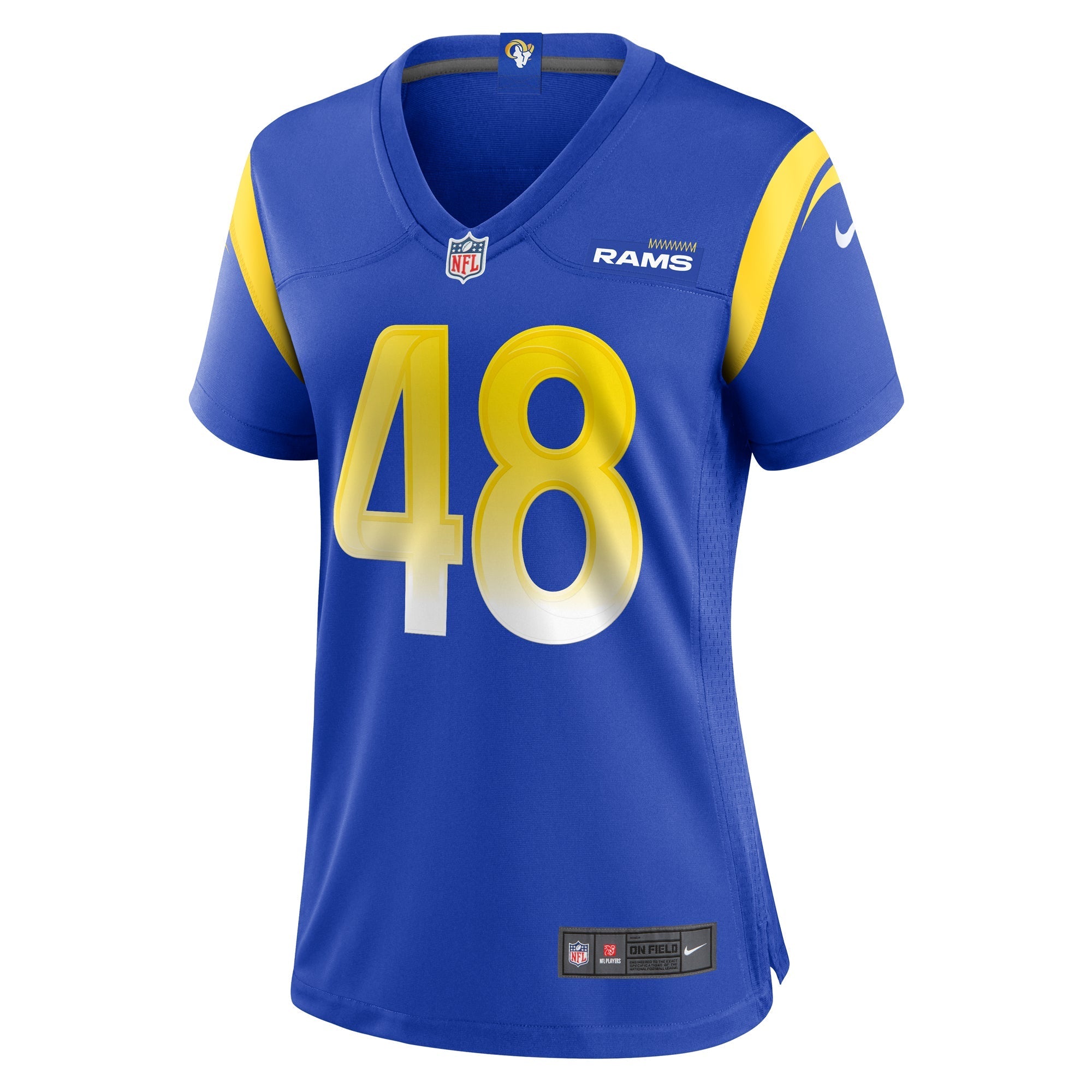 Women's Nike Jaiden Woodbey Royal Los Angeles Rams Home Game Jersey - vstockx