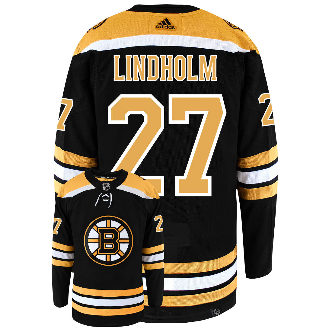 Hampus Lindholm Boston Bruins Adidas Primegreen Authentic NHL Hockey Jersey - vstockx