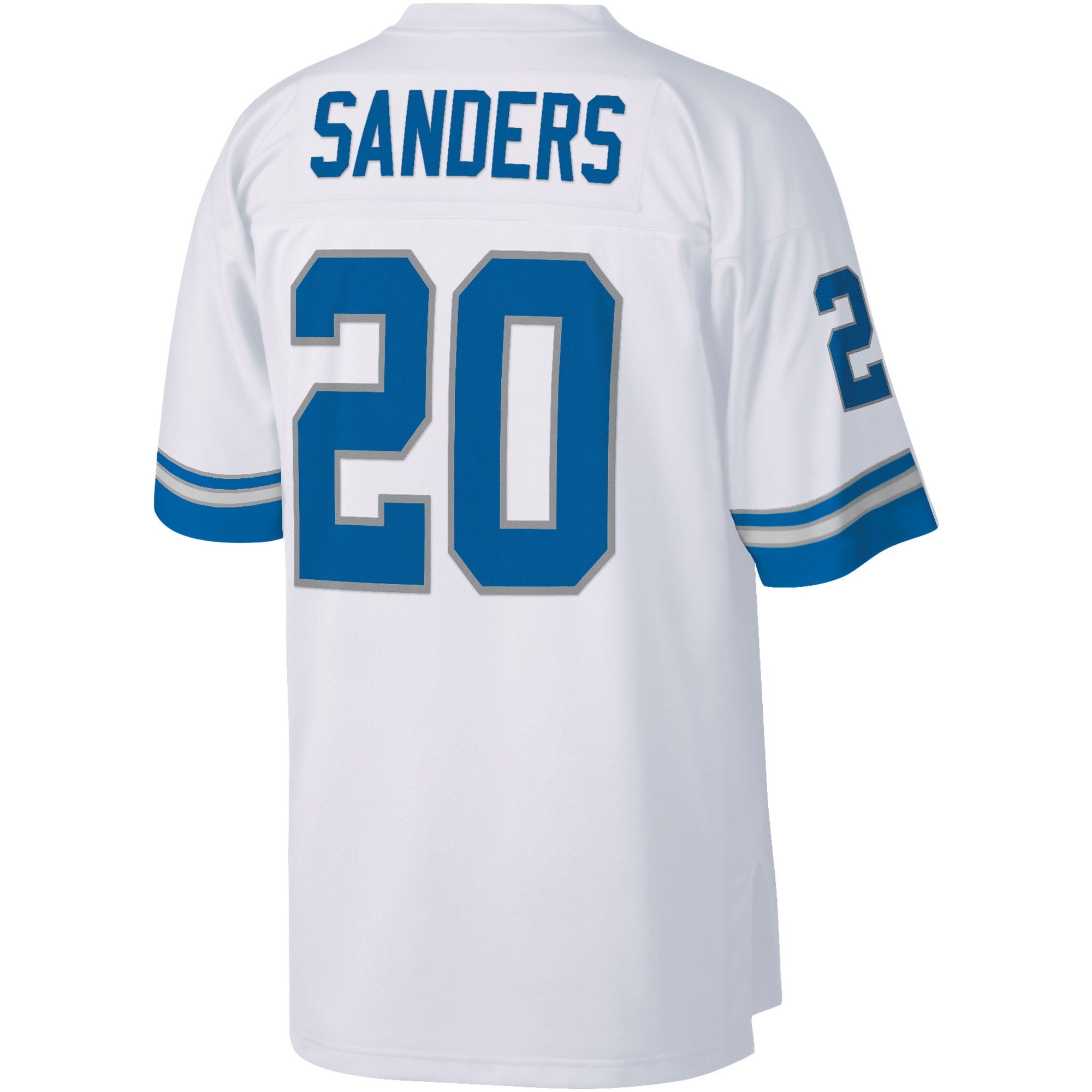 Barry Sanders Detroit Lions Mitchell & Ness Legacy Replica Jersey - White - vstockx