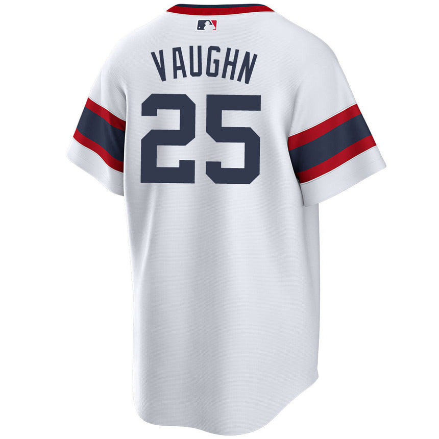 Men's Andrew Vaughn Chicago White Sox Home White 1983 Sunday Alternate Premium Stitch Replica Jersey - vstockx