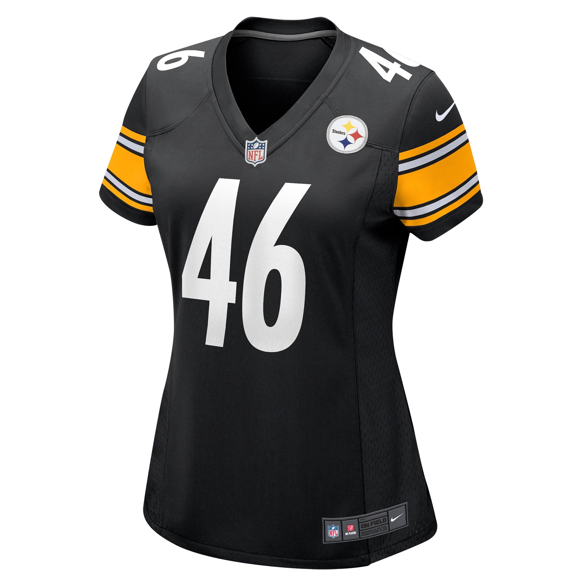 Women's Nike Christian Kuntz Black Pittsburgh Steelers Game Jersey - vstockx