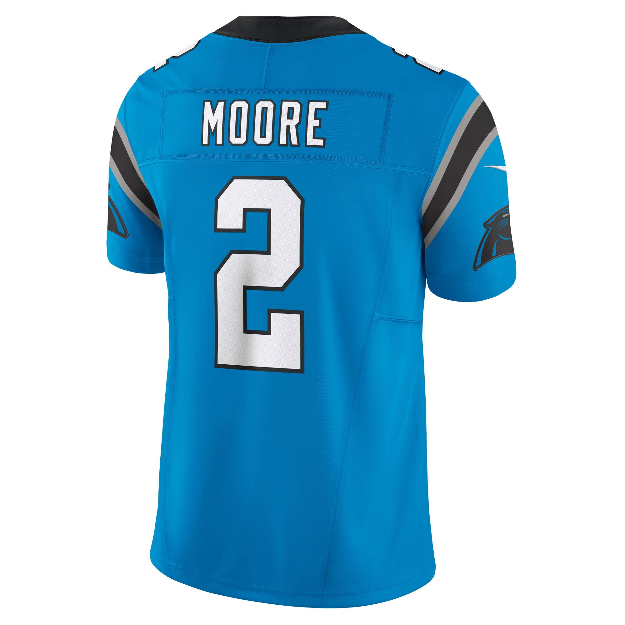 D.J. Moore Carolina Panthers Nike Vapor F.U.S.E. Limited Jersey - Blue - vstockx
