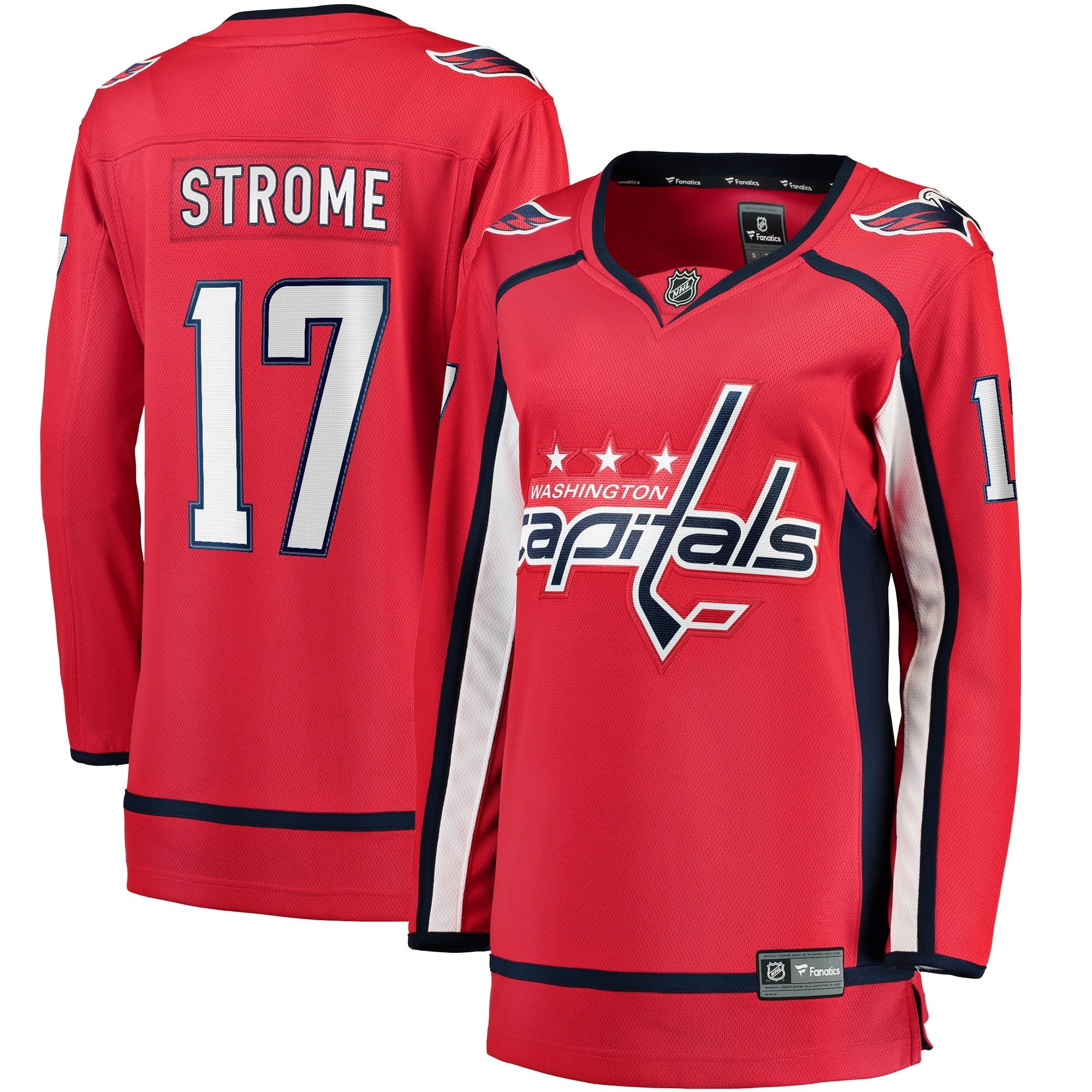 Women's Fanatics Branded Dylan Strome Red Washington Capitals Home Breakaway Player Jersey - vstockx