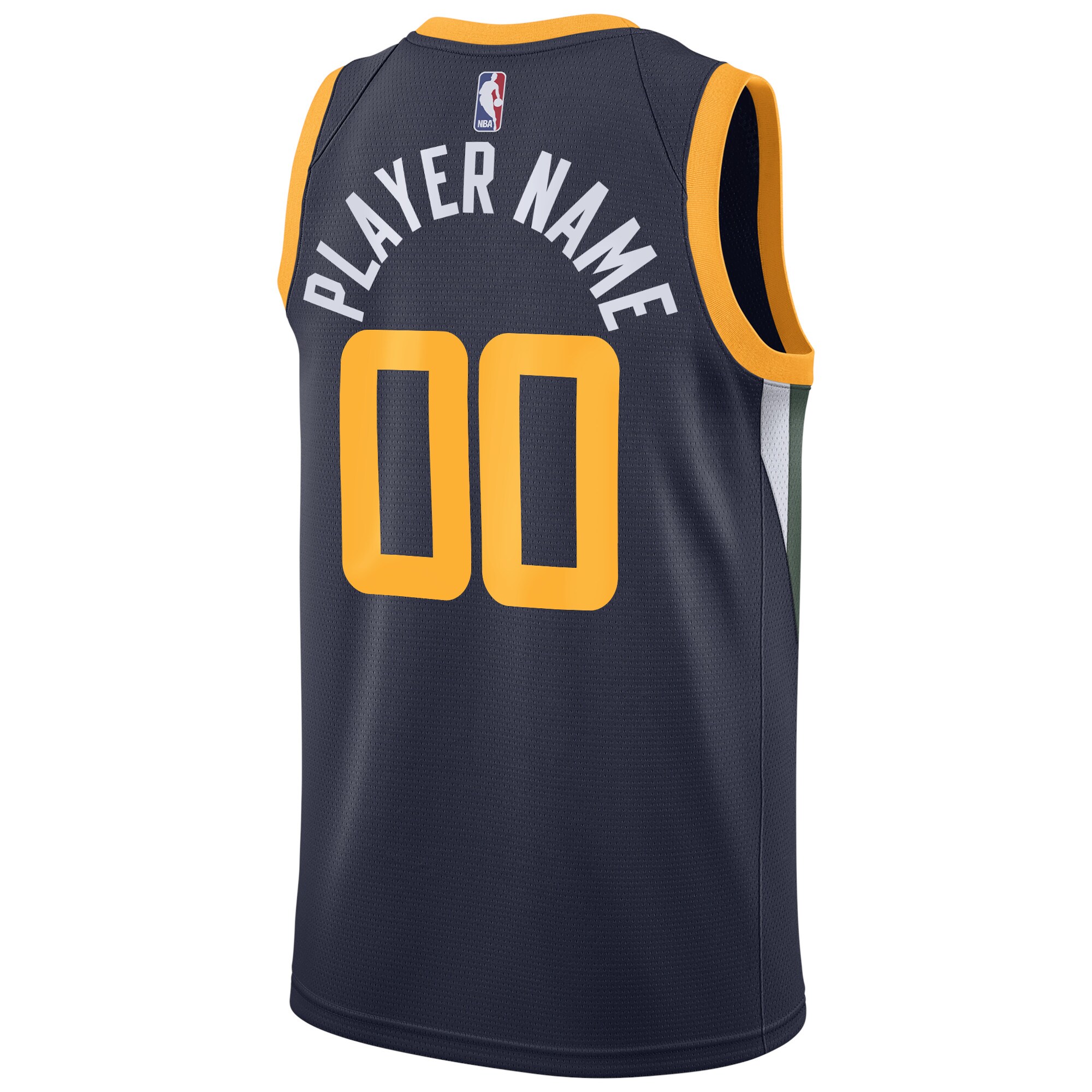 Utah Jazz Nike Swingman Custom Jersey Navy - Icon Edition - vstockx