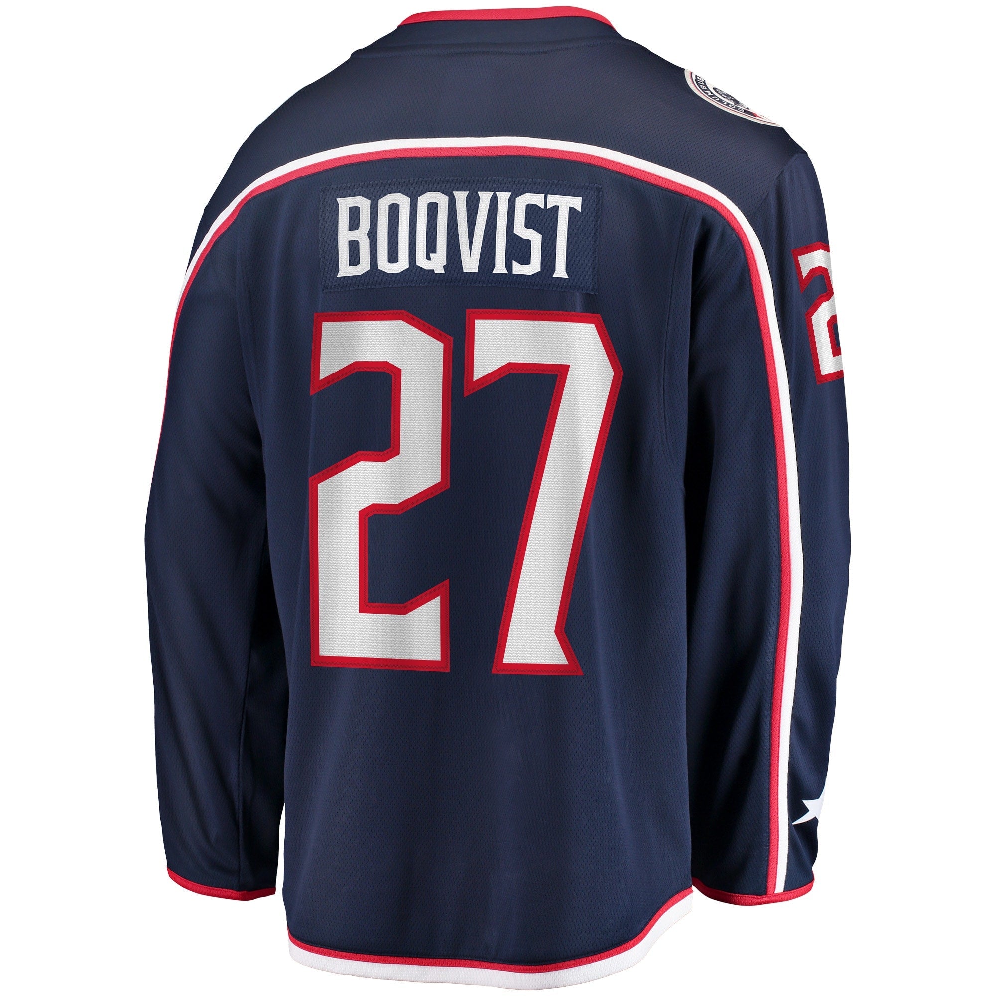 Men's Fanatics Branded Adam Boqvist Navy Columbus Blue Jackets Home Breakaway Player Jersey - vstockx