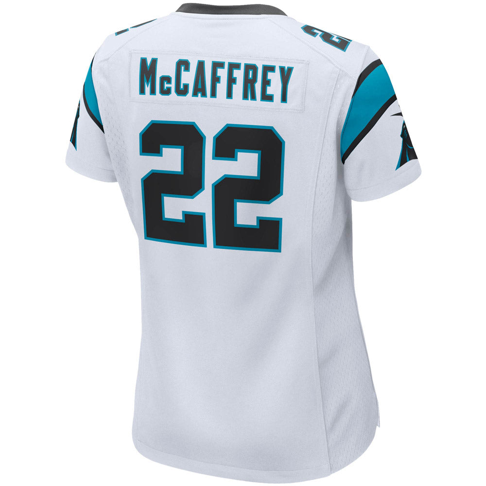Women's Carolina Panthers Christian McCaffrey Game Player Jersey White - vstockx