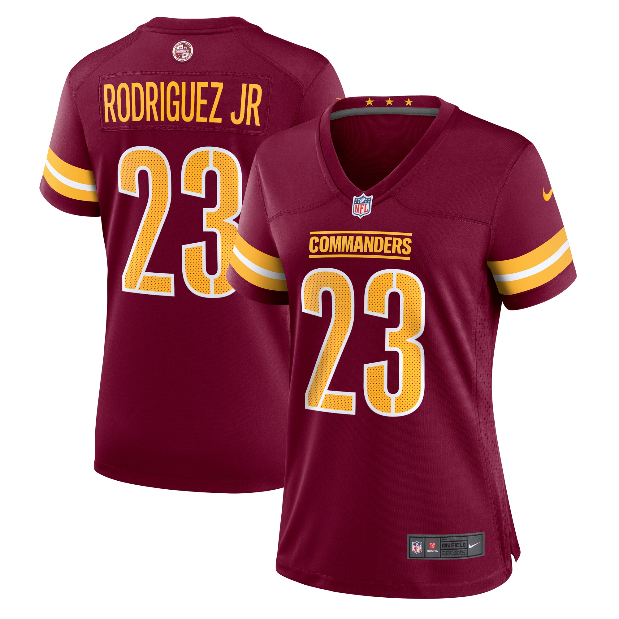 Chris Rodriguez Jr. Washington Commanders Nike Women's Team Game Jersey - Burgundy - vstockx