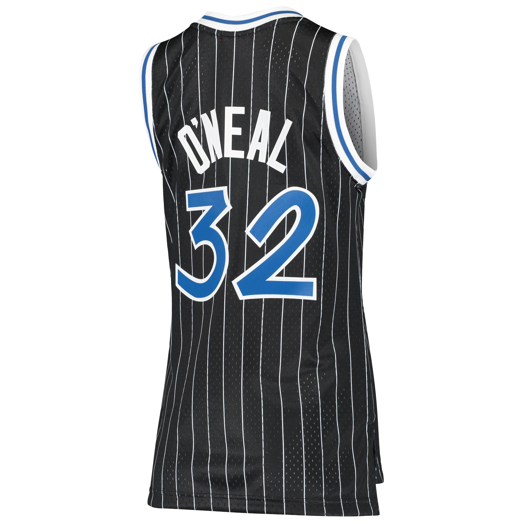 Shaquille O'Neal Orlando Magic Mitchell & Ness Women's 1995-96 Hardwood Classics Swingman Jersey - Black - vstockx
