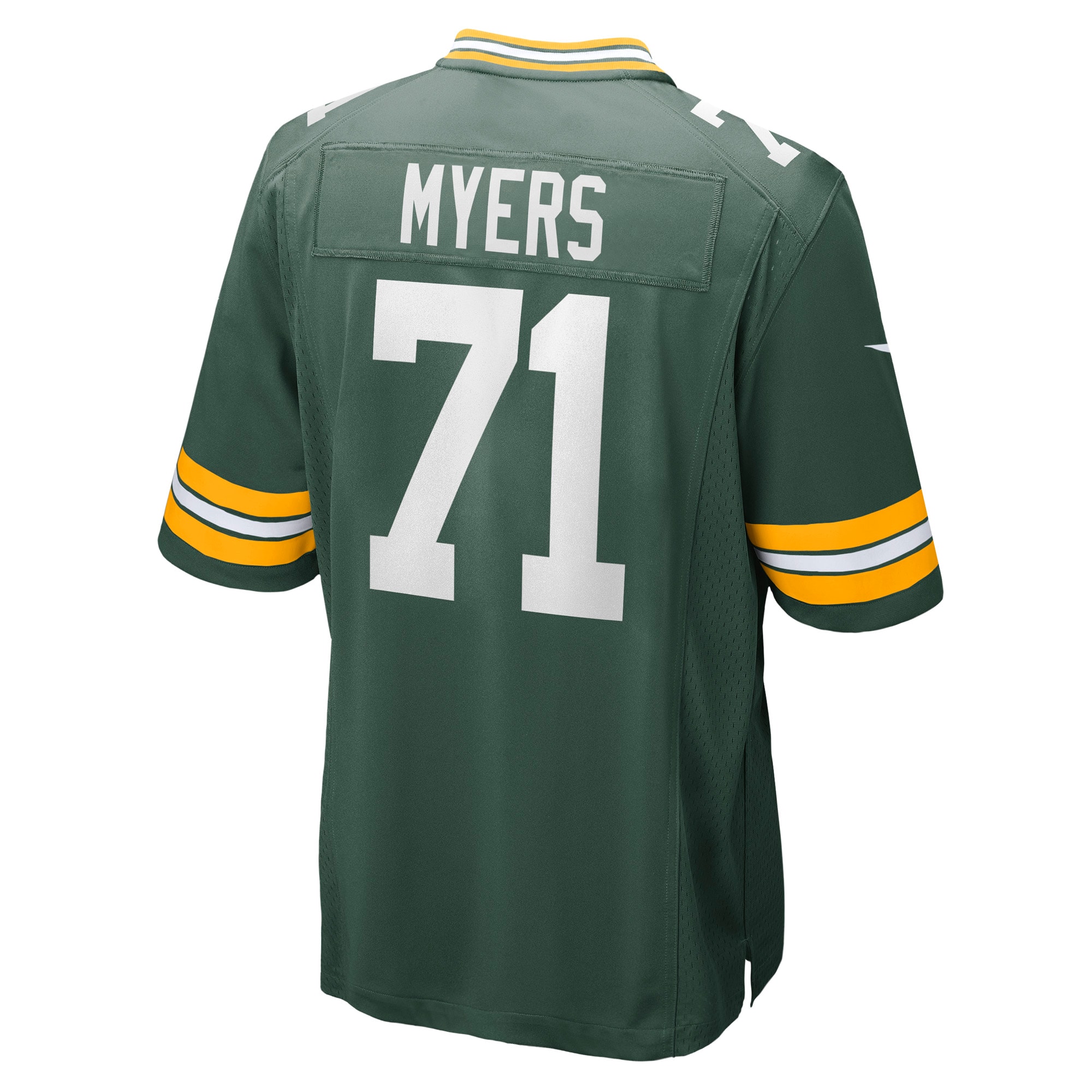 Josh Myers Green Bay Packers Nike Game Jersey - Green - vstockx