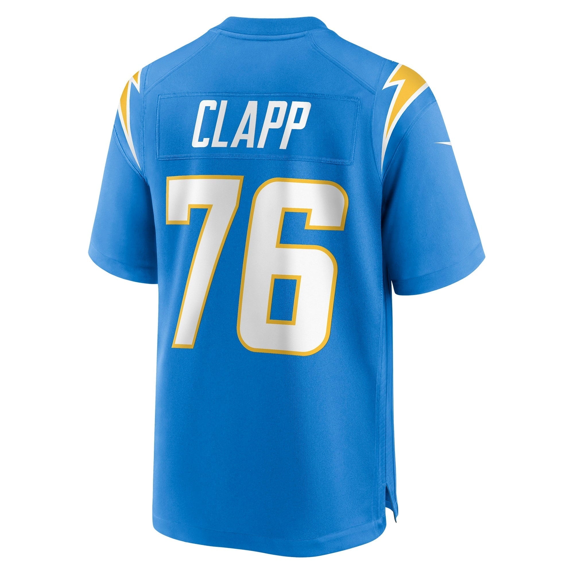 Men's Nike Will Clapp Powder Blue Los Angeles Chargers Game Jersey - vstockx
