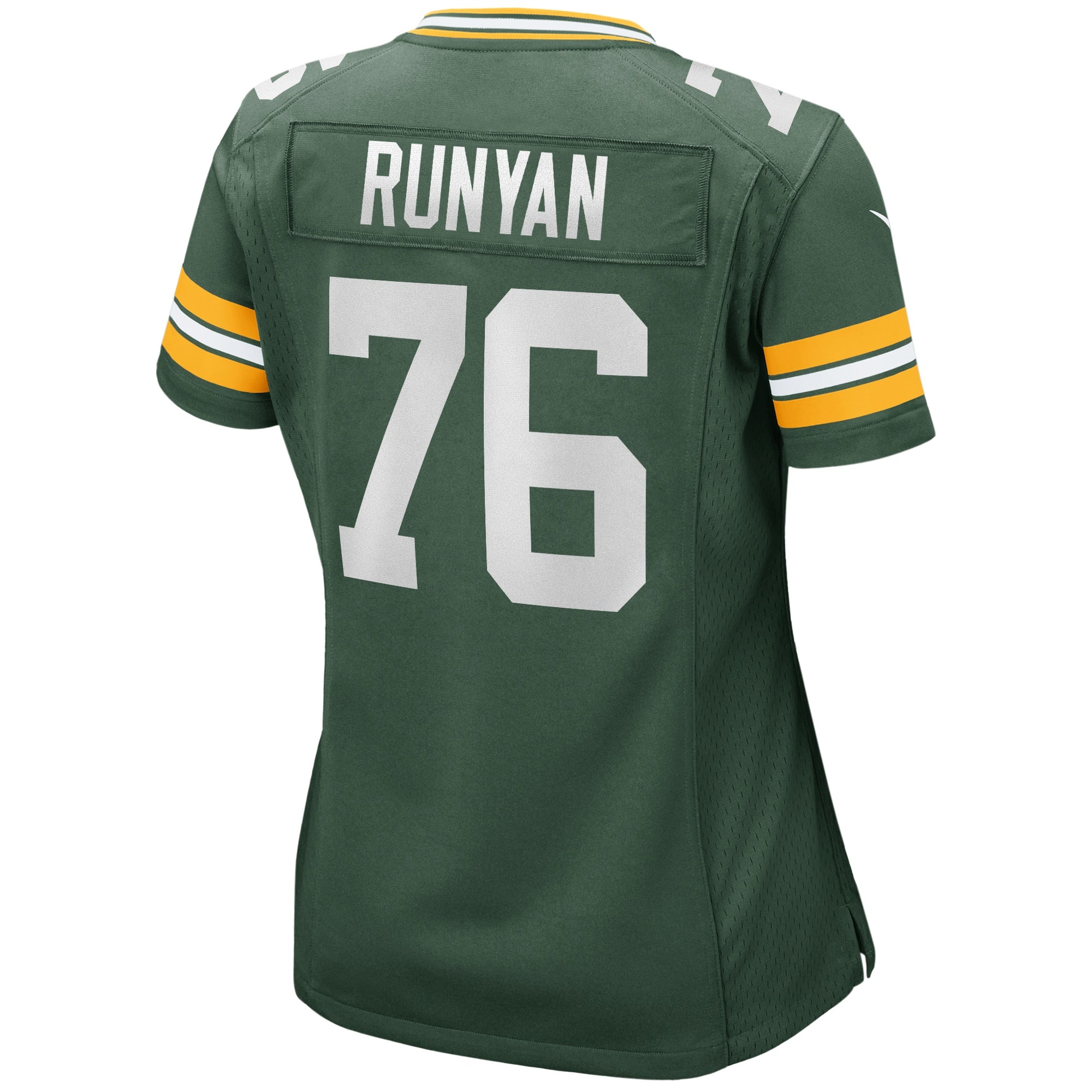 Women's Nike Jon Runyan Green Green Bay Packers Game Jersey - vstockx
