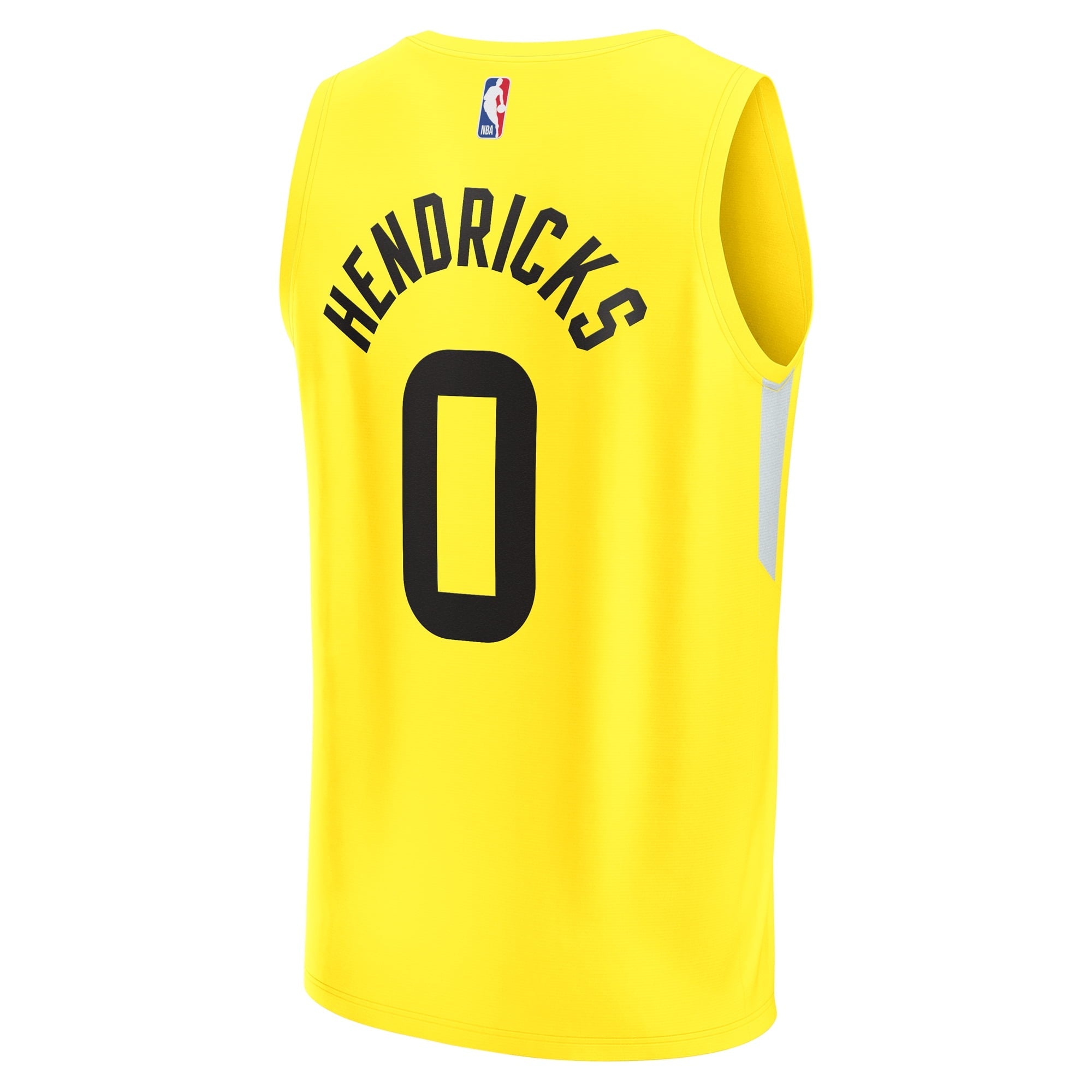 Youth Fanatics Branded Draft Pick Yellow Utah Jazz 2023 NBA Draft First Round Pick Fast Break Replica Jersey - Icon - vstockx