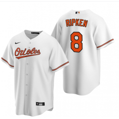 Men's Cal Ripken Jr. White Baltimore Orioles Home Cooperstown Collection Player Jersey - vstockx